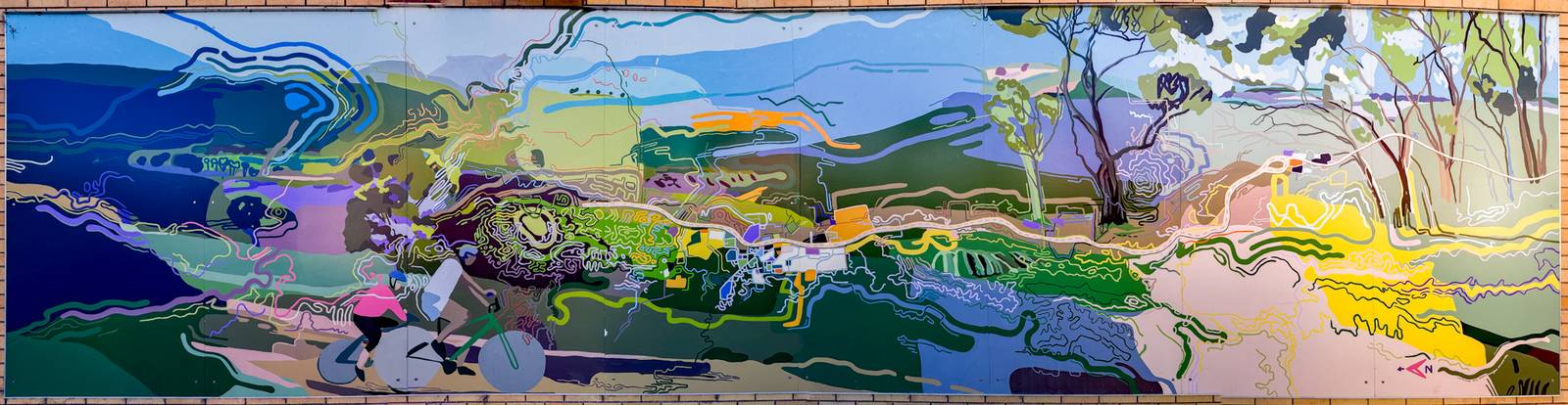 Rosina Possingham, Laura Wills&mdash;Topographic Map of the Reisling Trail