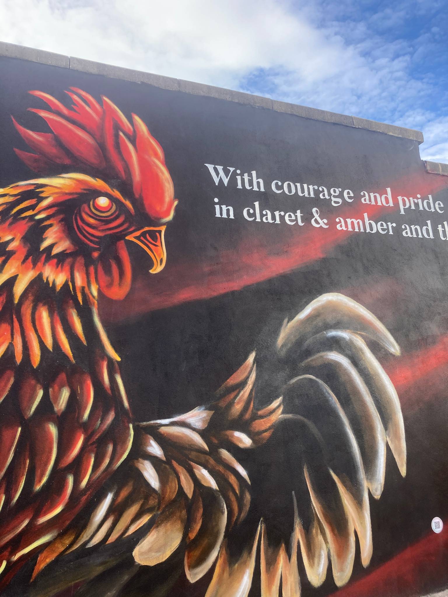 Paul Curtis&mdash;With courage and pride we fight in claret and amber…