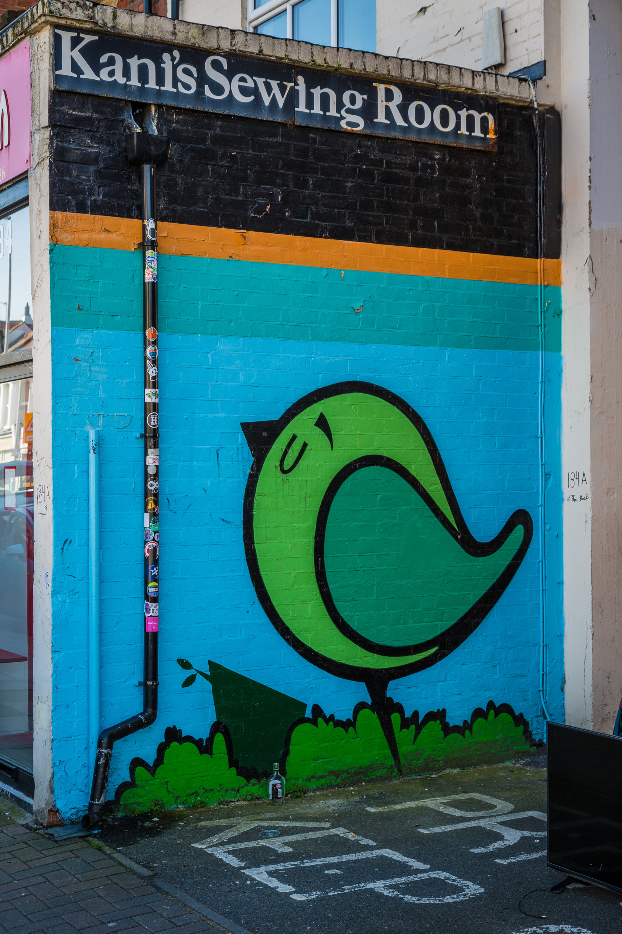 Roo Abrook, My Dog Sighs, Fark, Gary Stranger&mdash;Kani's Sowing Room Street Art Gallery