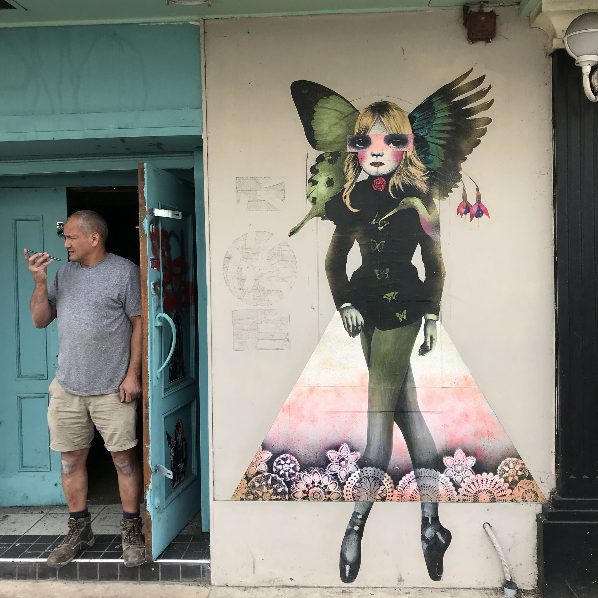 rooabrook, Koe1, Ketones6000, thisismidge, NZIE, Gary Stranger, pogo, RoosArt&mdash;Osborne Road Street Art Gallery