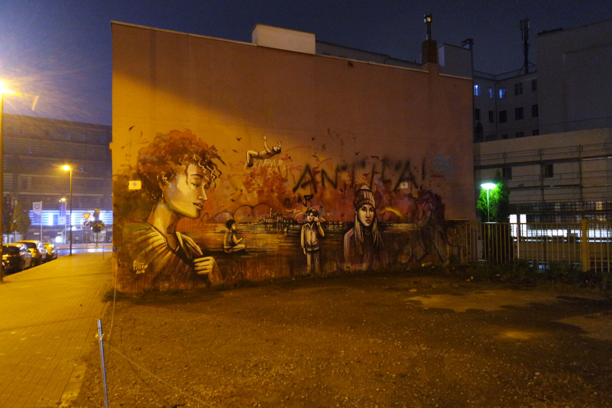 Alice Pasquini&mdash;ALICE PASQUINI (IT) at Humboltstrasse/Langestrasse