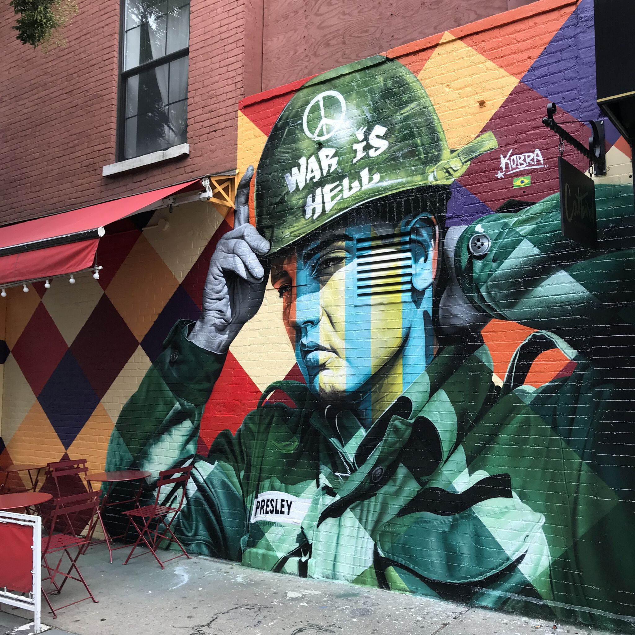 Eduardo Kobra&mdash;Kobra Elvis