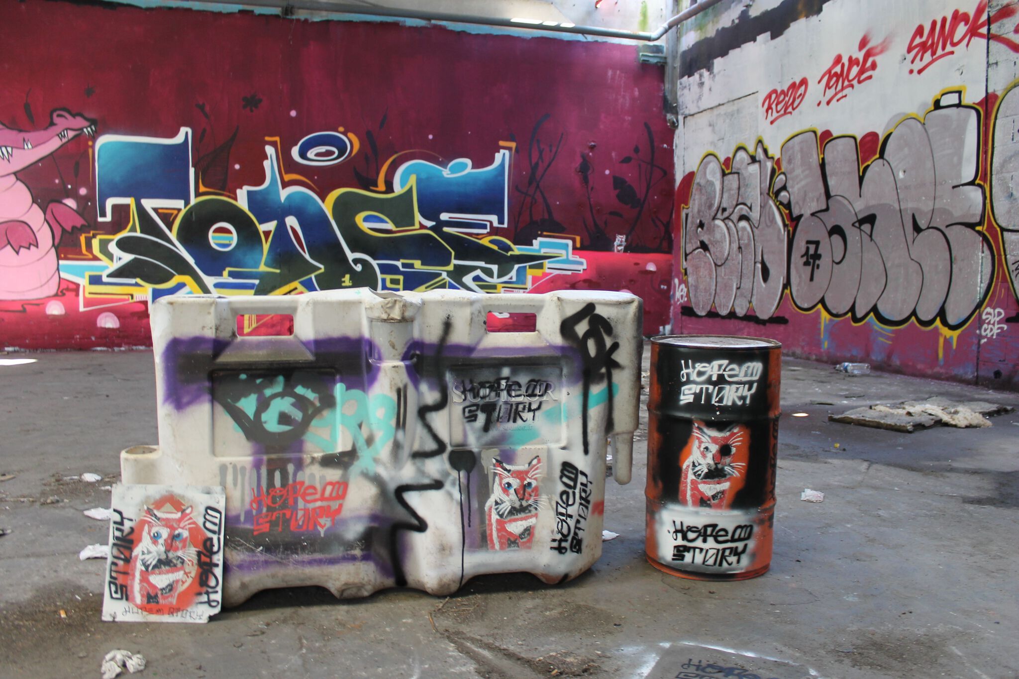 Jay2, Hopem Story, Reso, Toncé, Snake, El Moot Moot, Soone&mdash;L'Entrepôt (n'est plus visible)