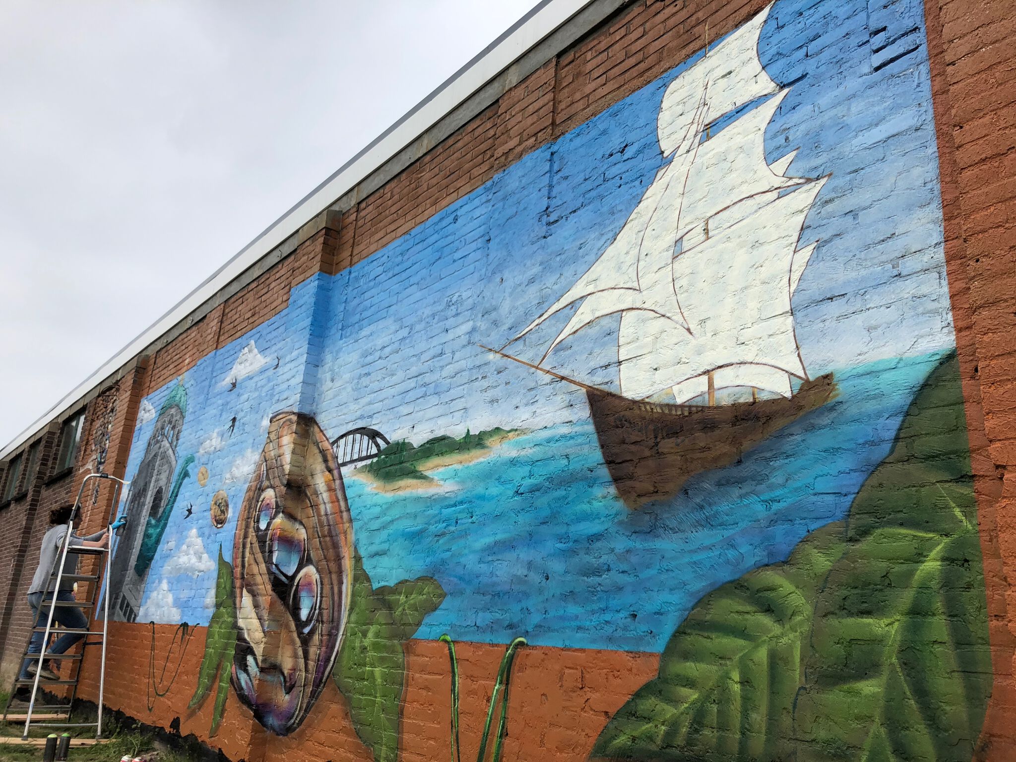 Tikster, Muurpret, Bartek&mdash;Coffee Mural