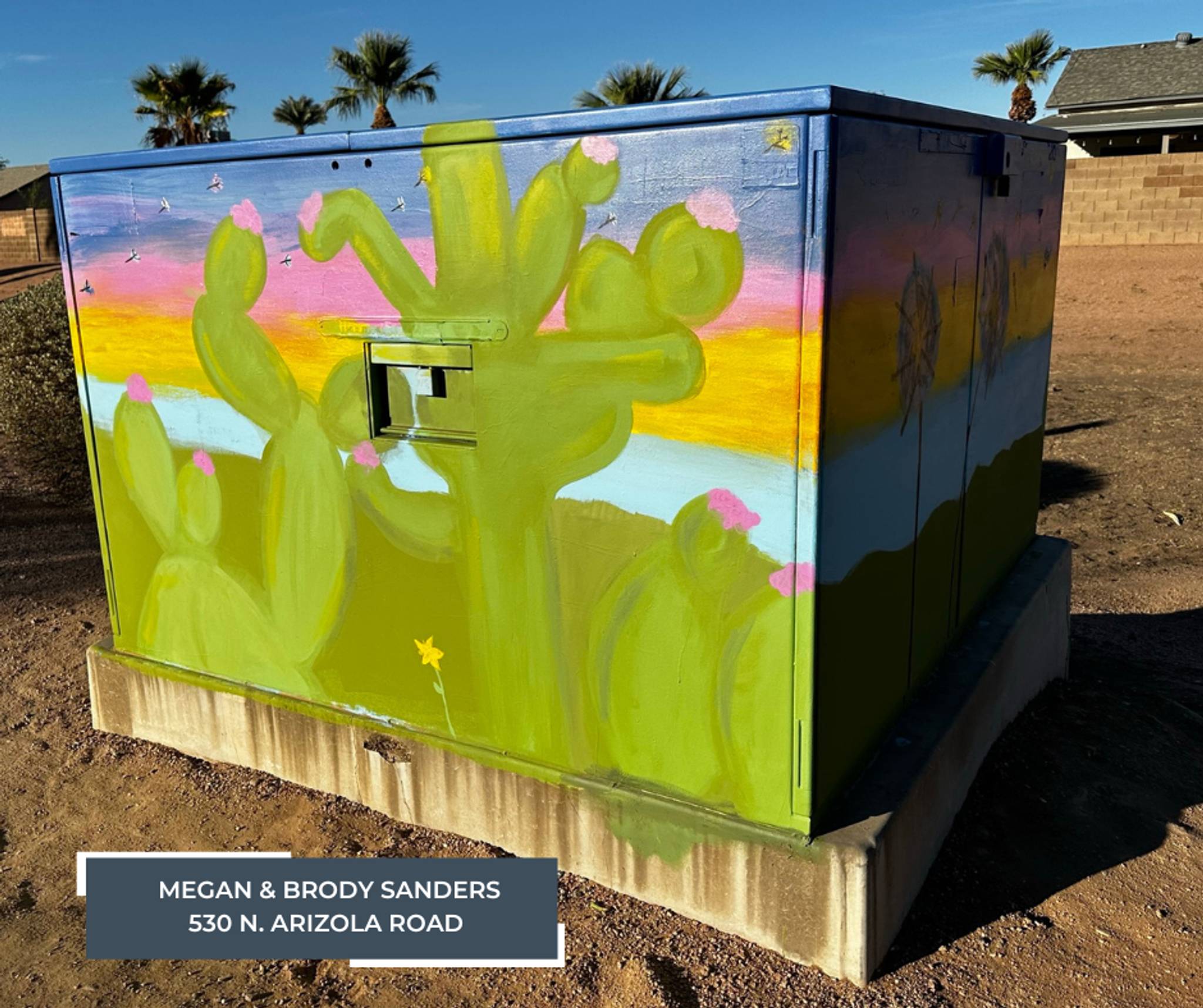 Megan Sanders, Brody Sanders&mdash;Utility Box Art