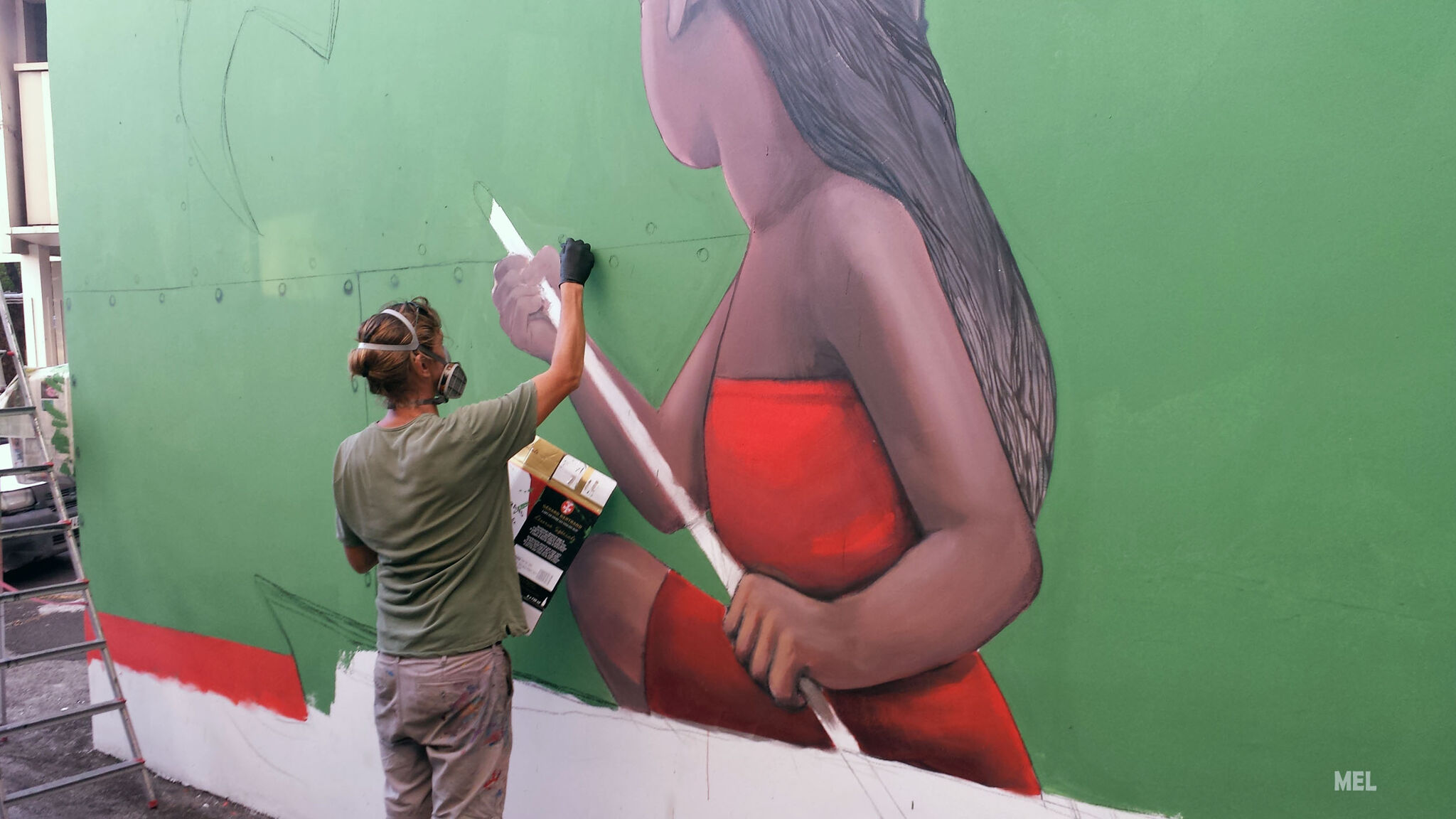 Seth Globepainter&mdash;Seth in Papeete - Te anuanua aito
