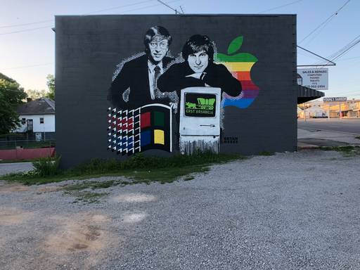 Bill Gates & Steve Jobs