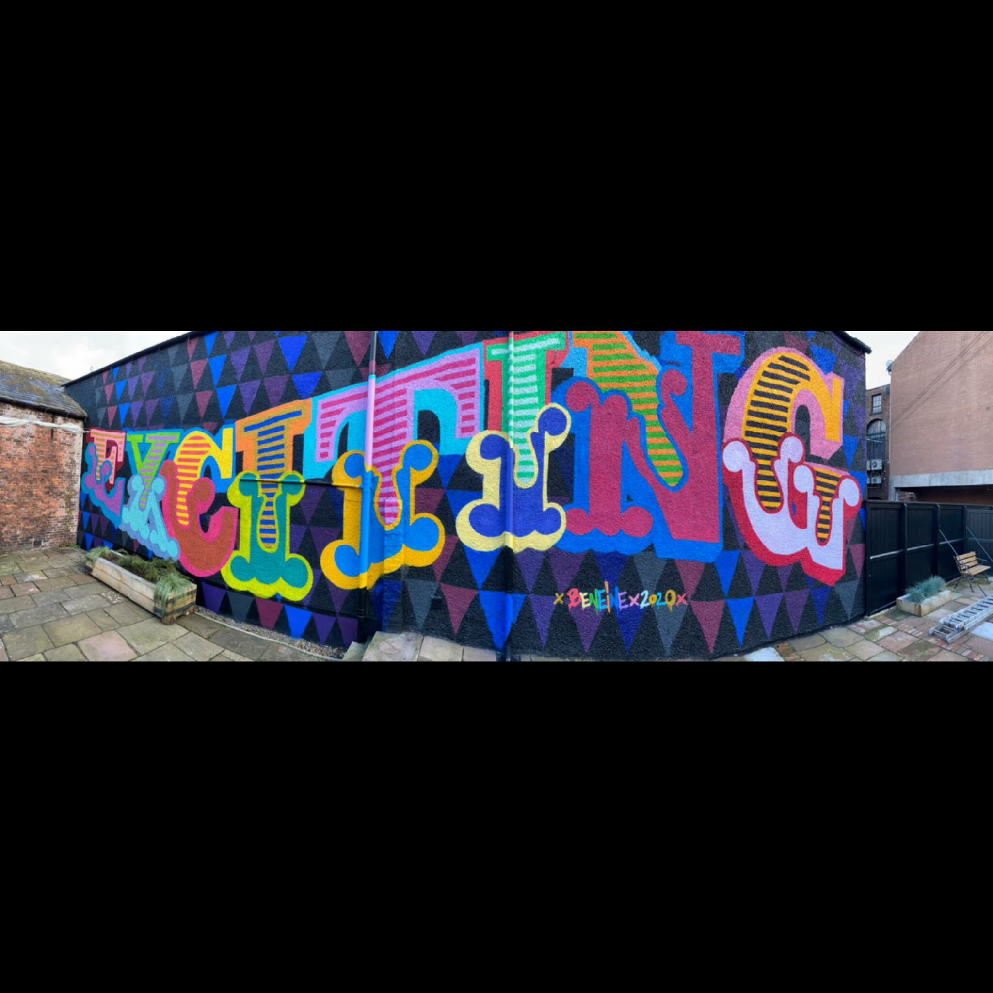Ben Eine&mdash;Exciting