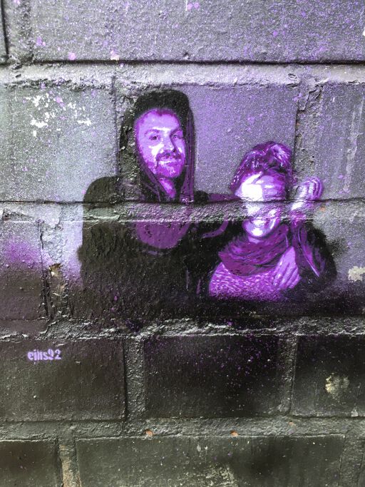 Tiny Purple Stencils