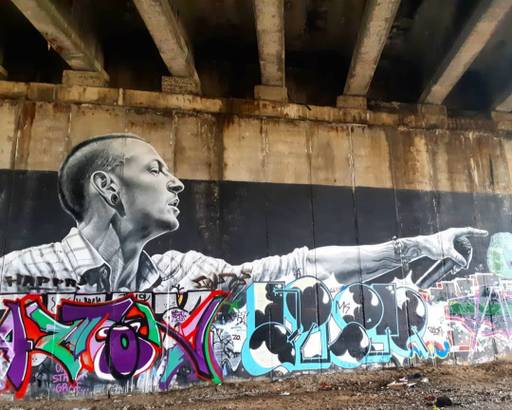 Chester Bennington's portrait