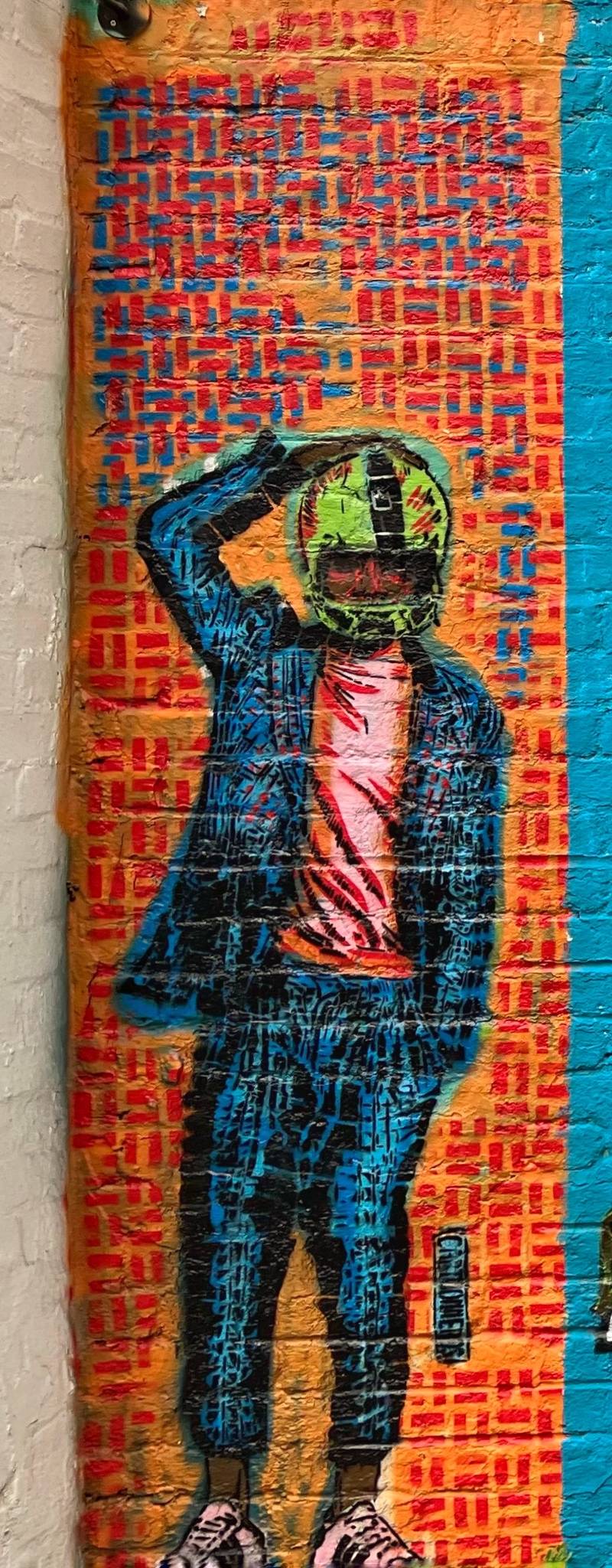 Cartoonneros, Martin Barrantes&mdash;Tall Basquiat