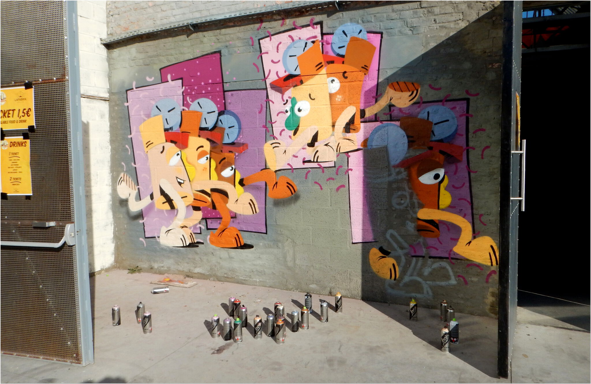 PsoMan, Steve Locatelli, SozyOne, Johnny Boy, Derm Bad Taste, Jaba&mdash;Wall & ride fabrik festival 2019