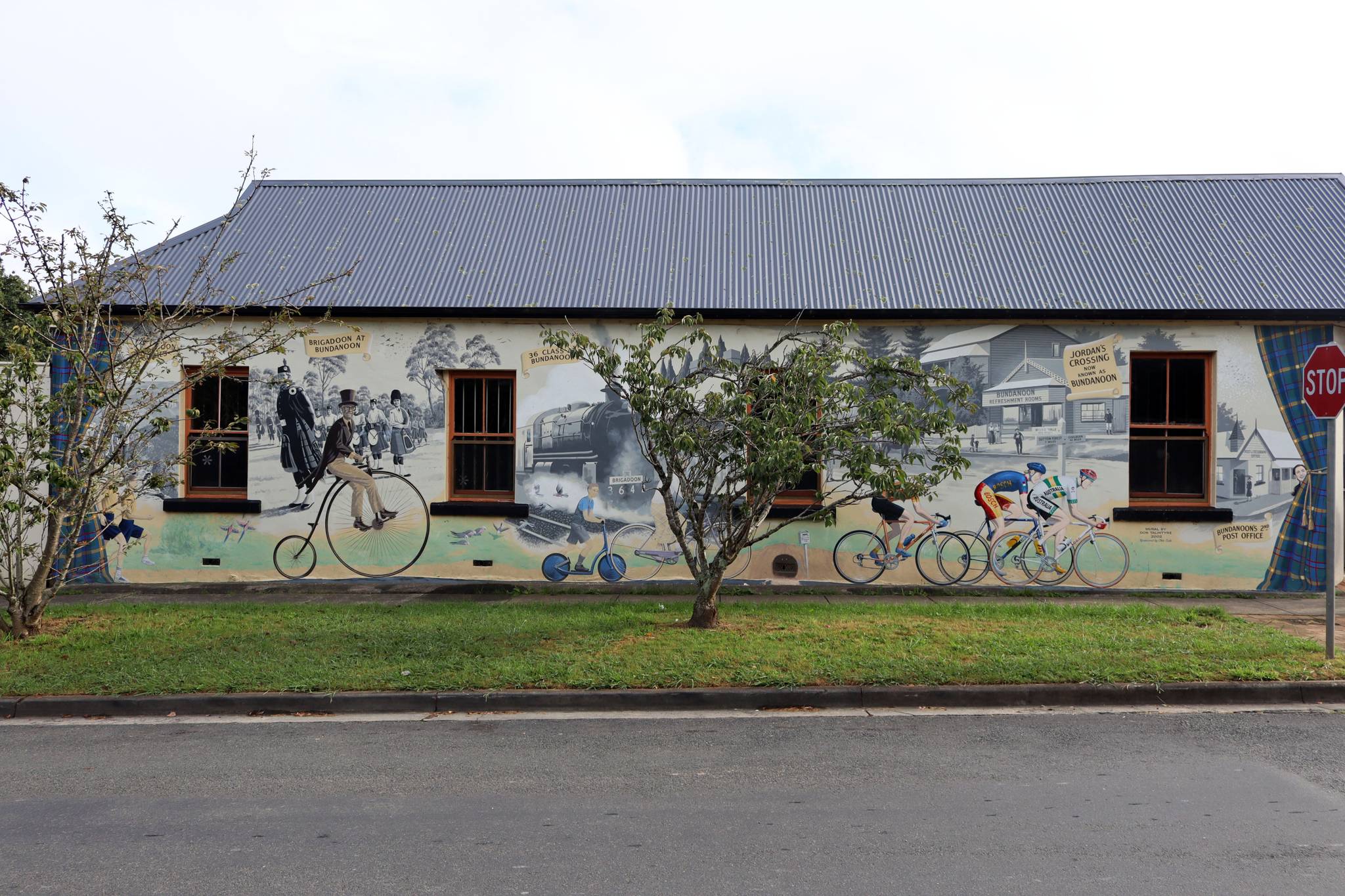 Don Talintyre&mdash;Bundanoon Mural