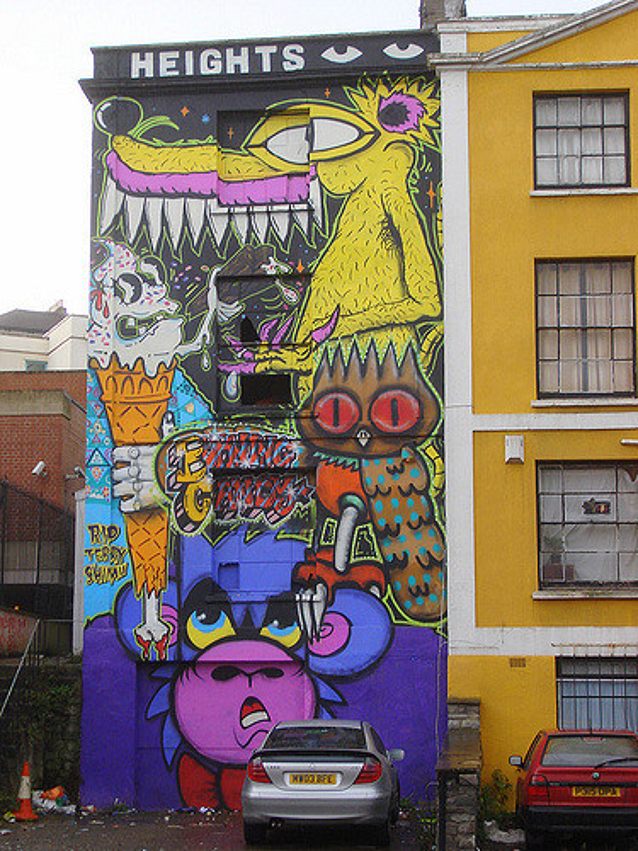 Burning Candy Crew, Mighty Mo, Sweet Toof, Rowdy, Cyclops, Dscreet&mdash;Telepathic Heights