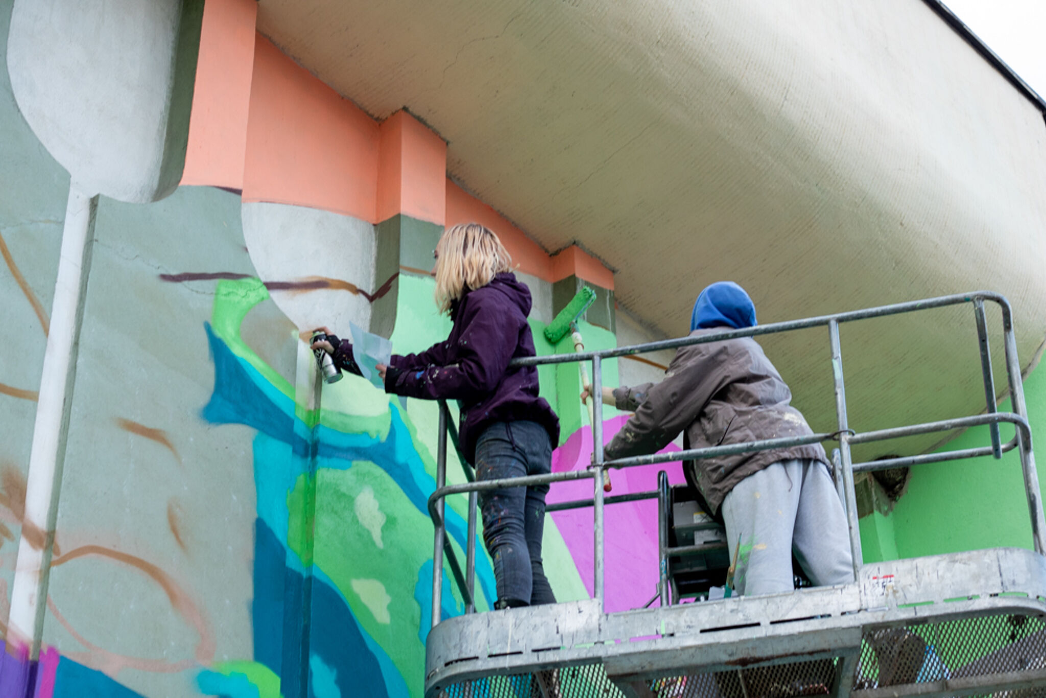 Harcea Pacea, Kuser, Frag Menta, Vladude&mdash;Solidarity through creativity