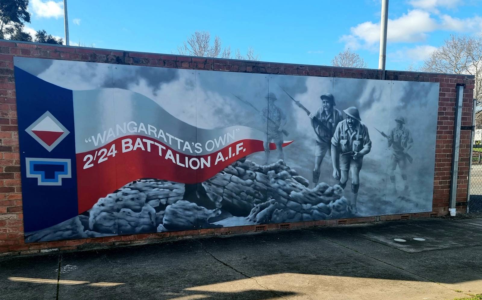 Tim Bowtell, Sam Bowtell, Jake Bowtell &mdash;2/24 Battalion A.I.F. Wangaratta