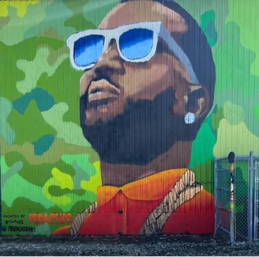 JUICY J MURAL