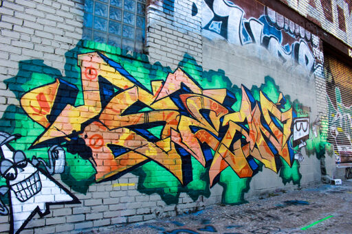 Letters on Rectangles - Art Alley Piece