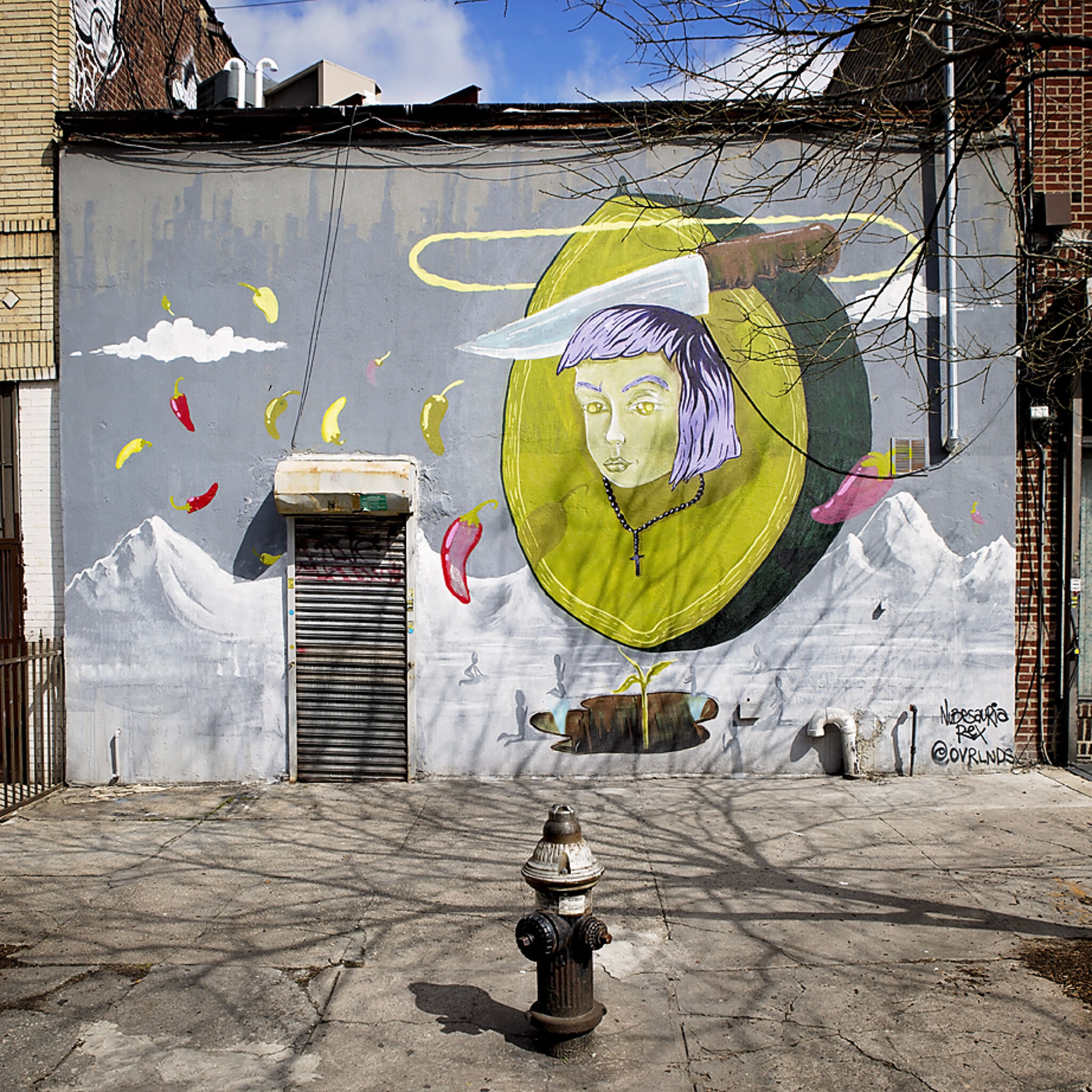 Ovrlnds, Nubesauria&mdash;Mujer Aguacate (Avocado Woman)
