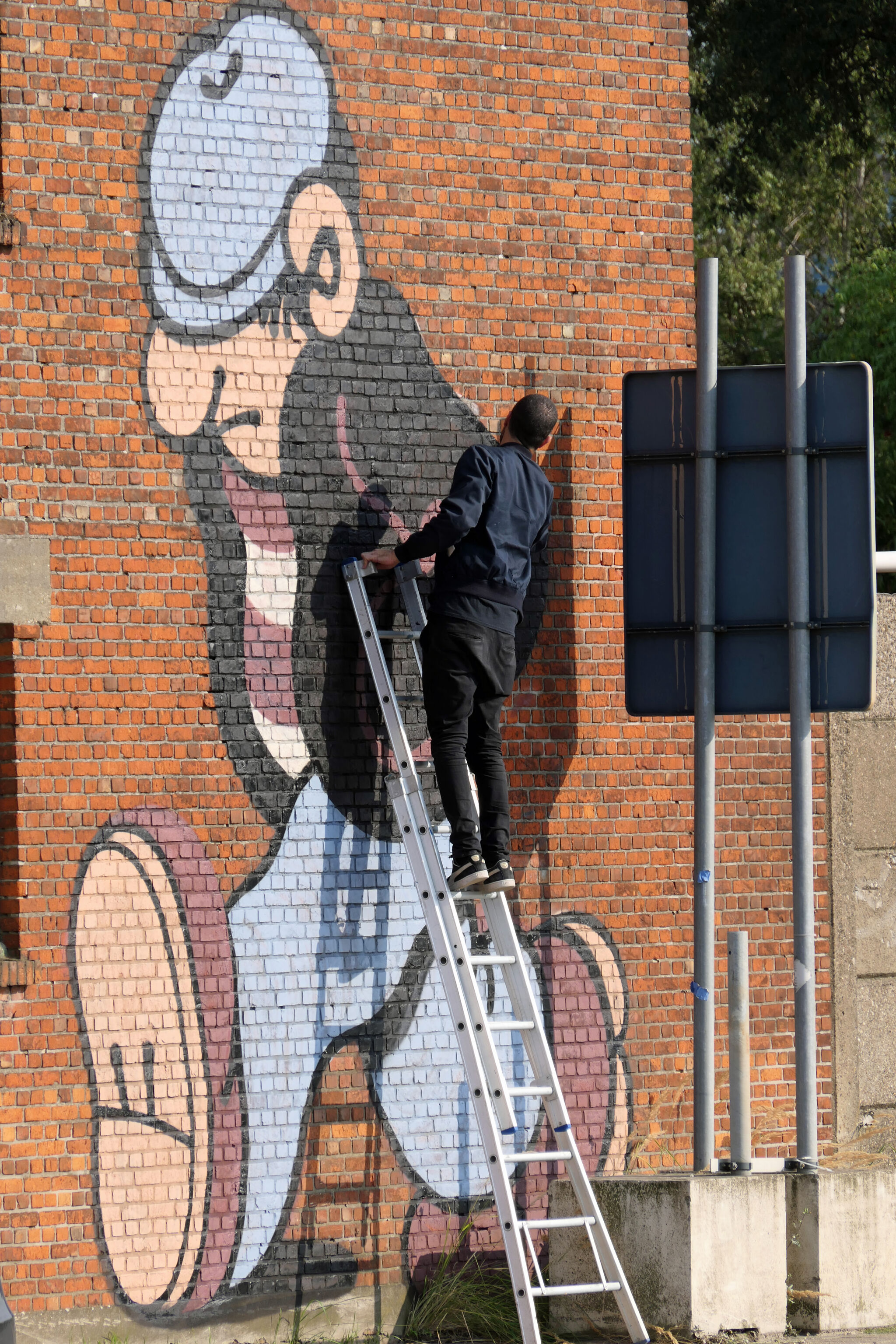 Muretz, Street Art Antwerp&mdash;Tizarte 2018 - Grumpy Sailor