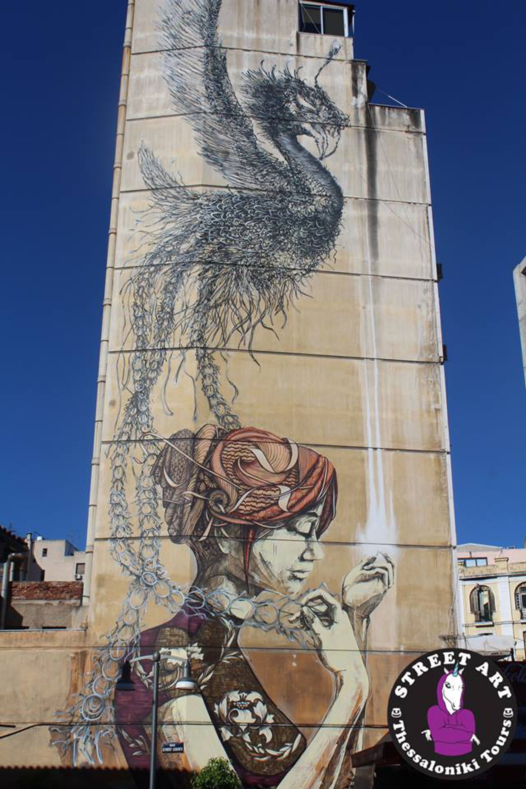 Faith47, Daleast&mdash;Mural by Faith47 & DALeast
