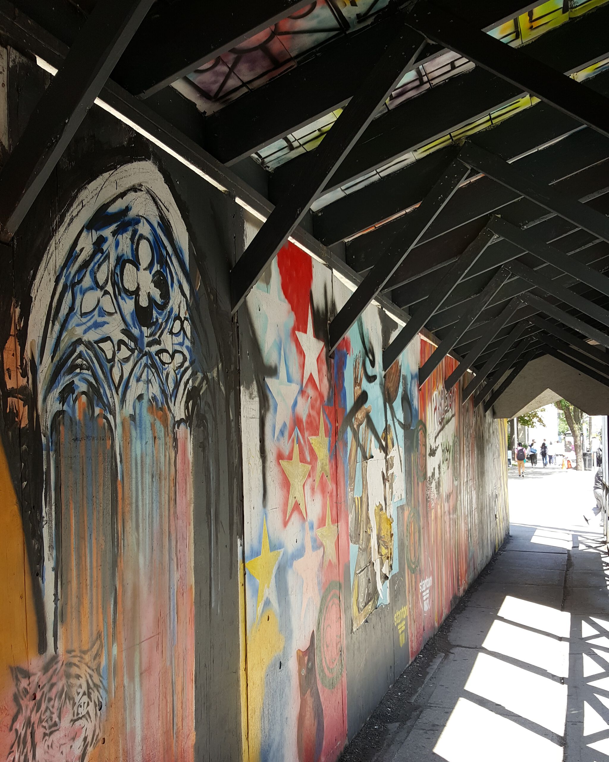 Street Art Hamilton, Unknown - Hamilton CA&mdash;Temporary Walk through