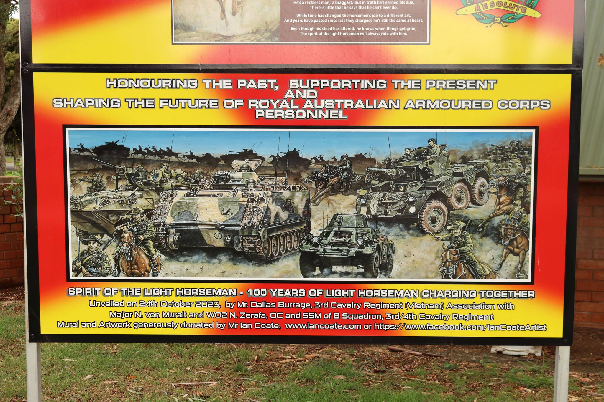 Ian Coate&mdash;Royal Australian Armoured Corps Personnel