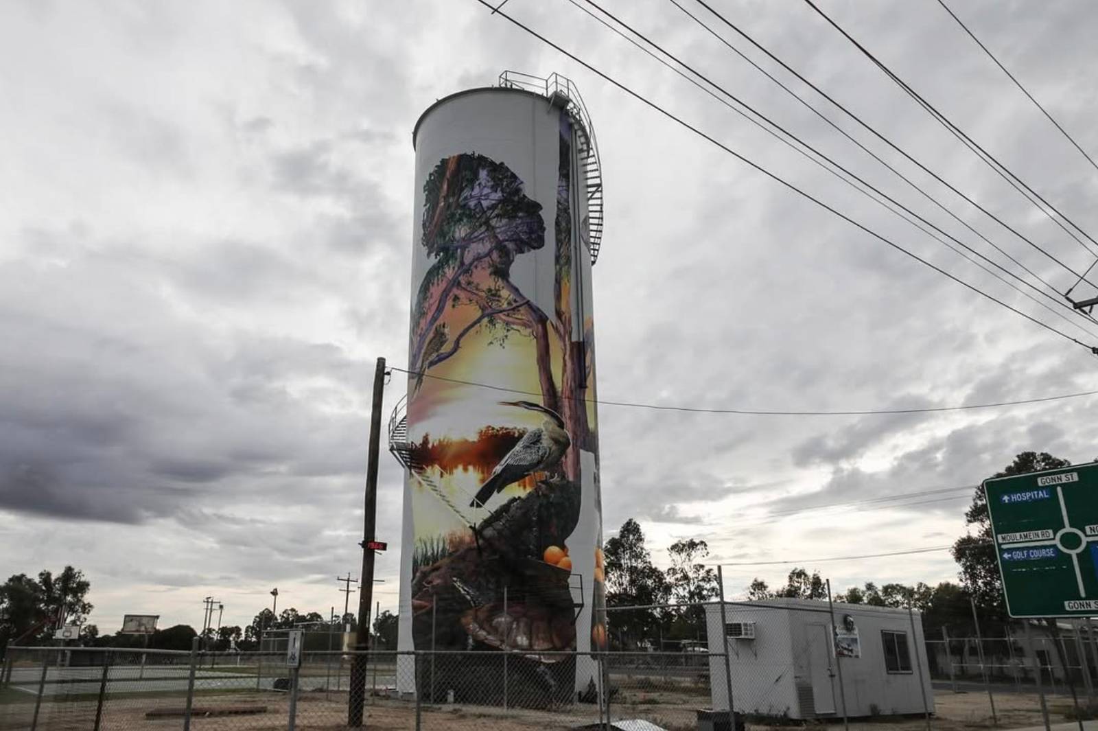 Gus Eagleton&mdash;Barham Water Tank