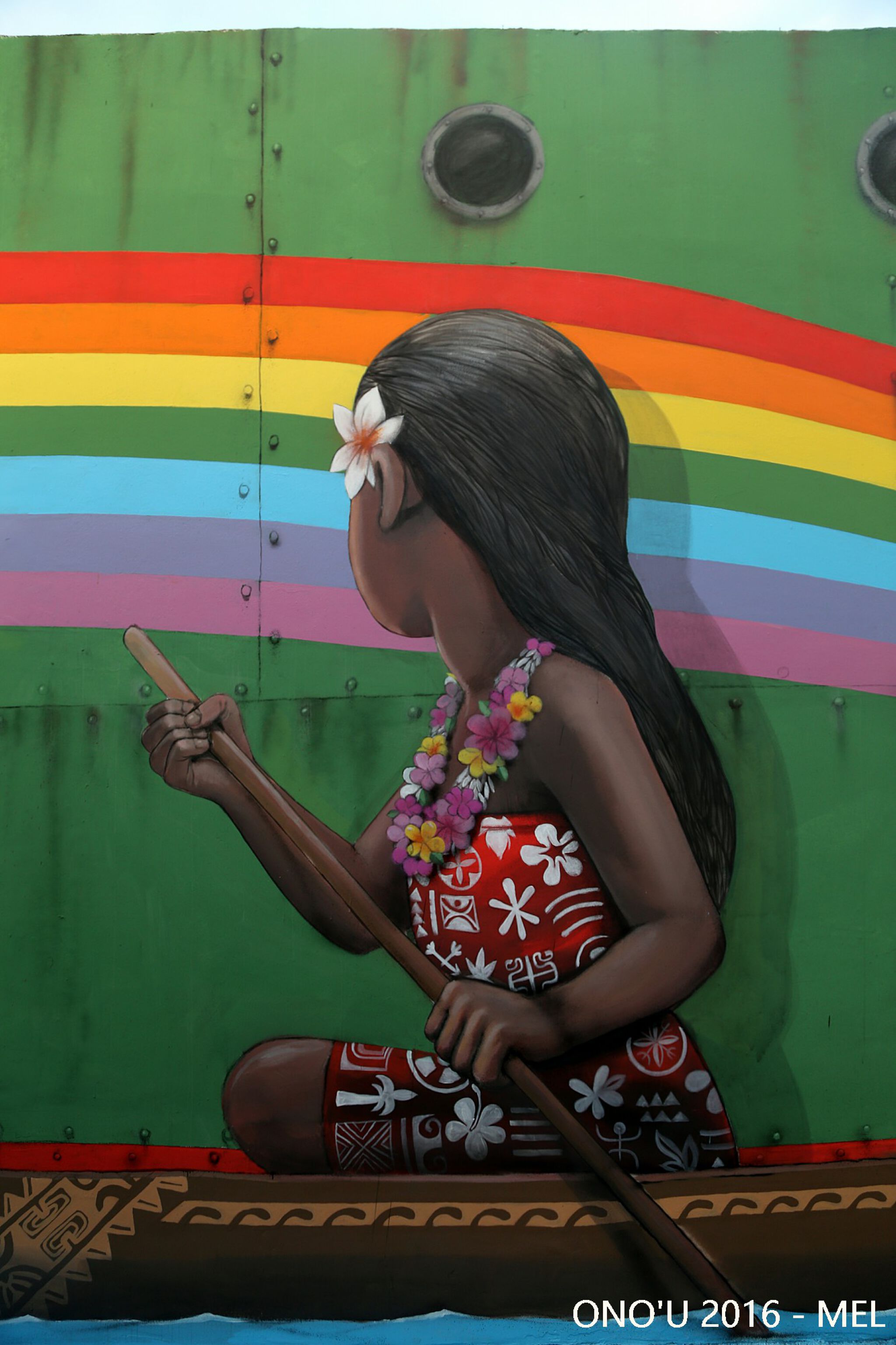 Seth Globepainter&mdash;Seth in Papeete - Te anuanua aito