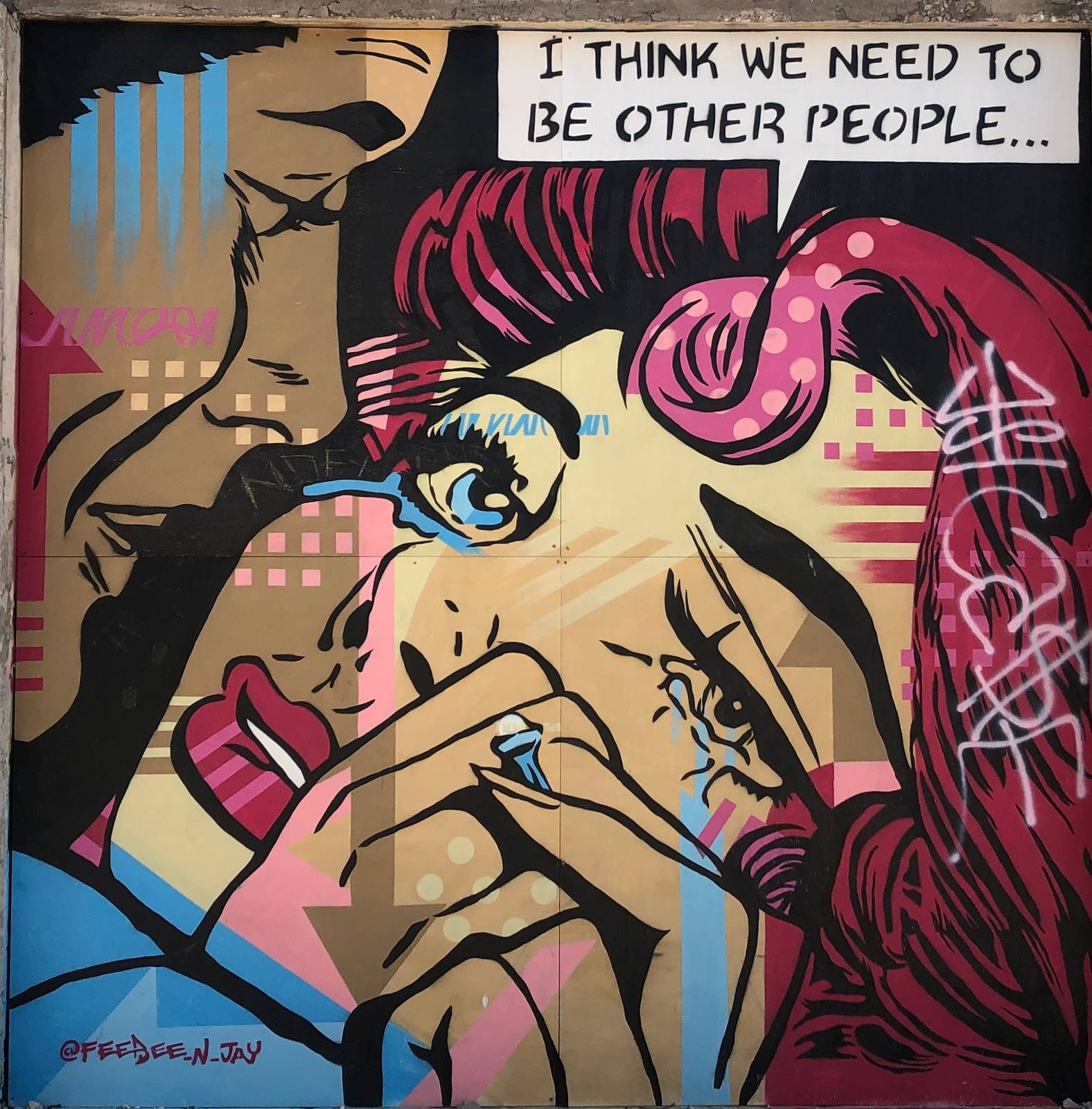 FeeBee&mdash;I think we need to be other people