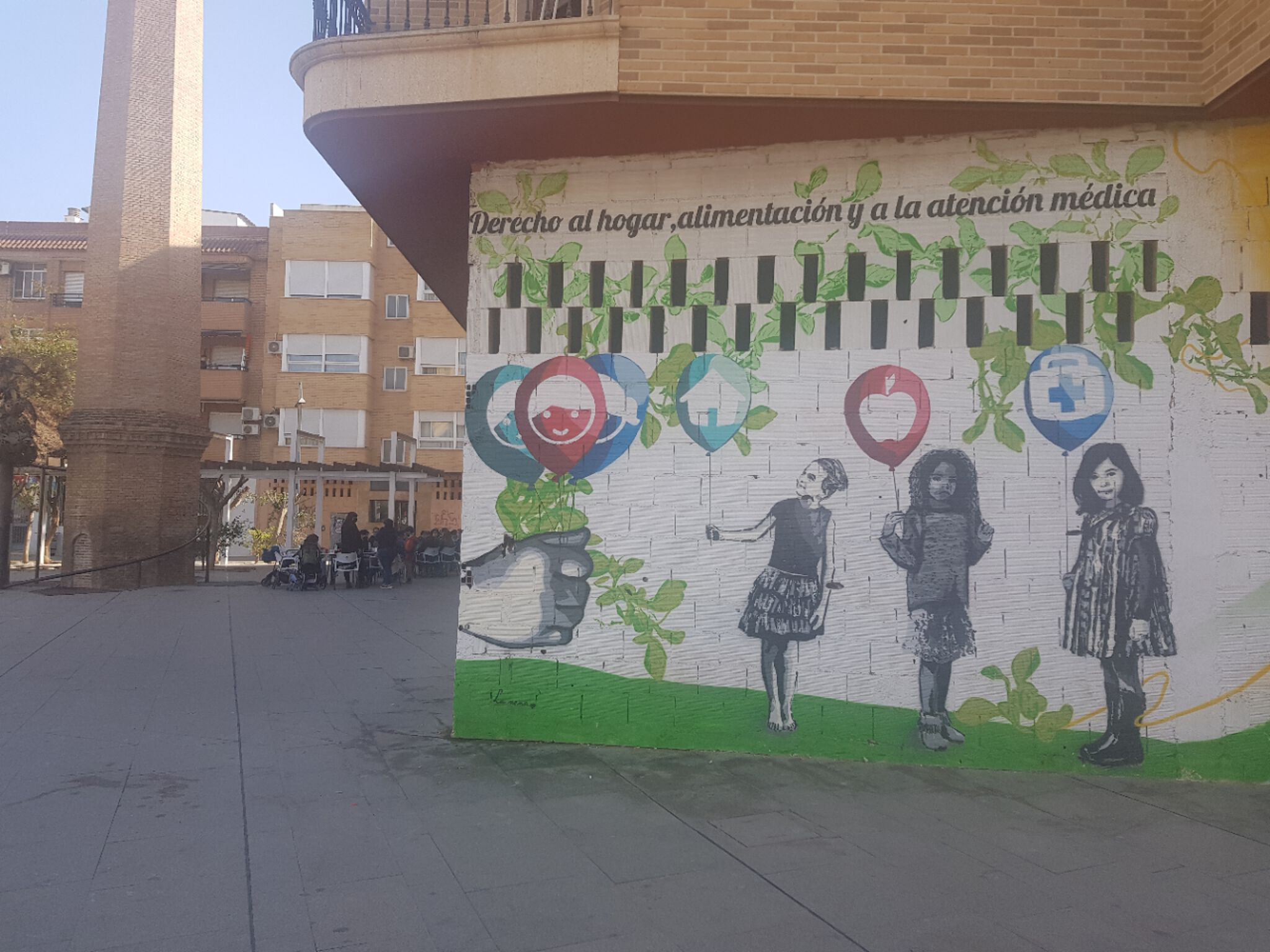 La Nena Wapa Wapa&mdash;Derecho al hogar , alimentacion y a la atencion medica de los niños