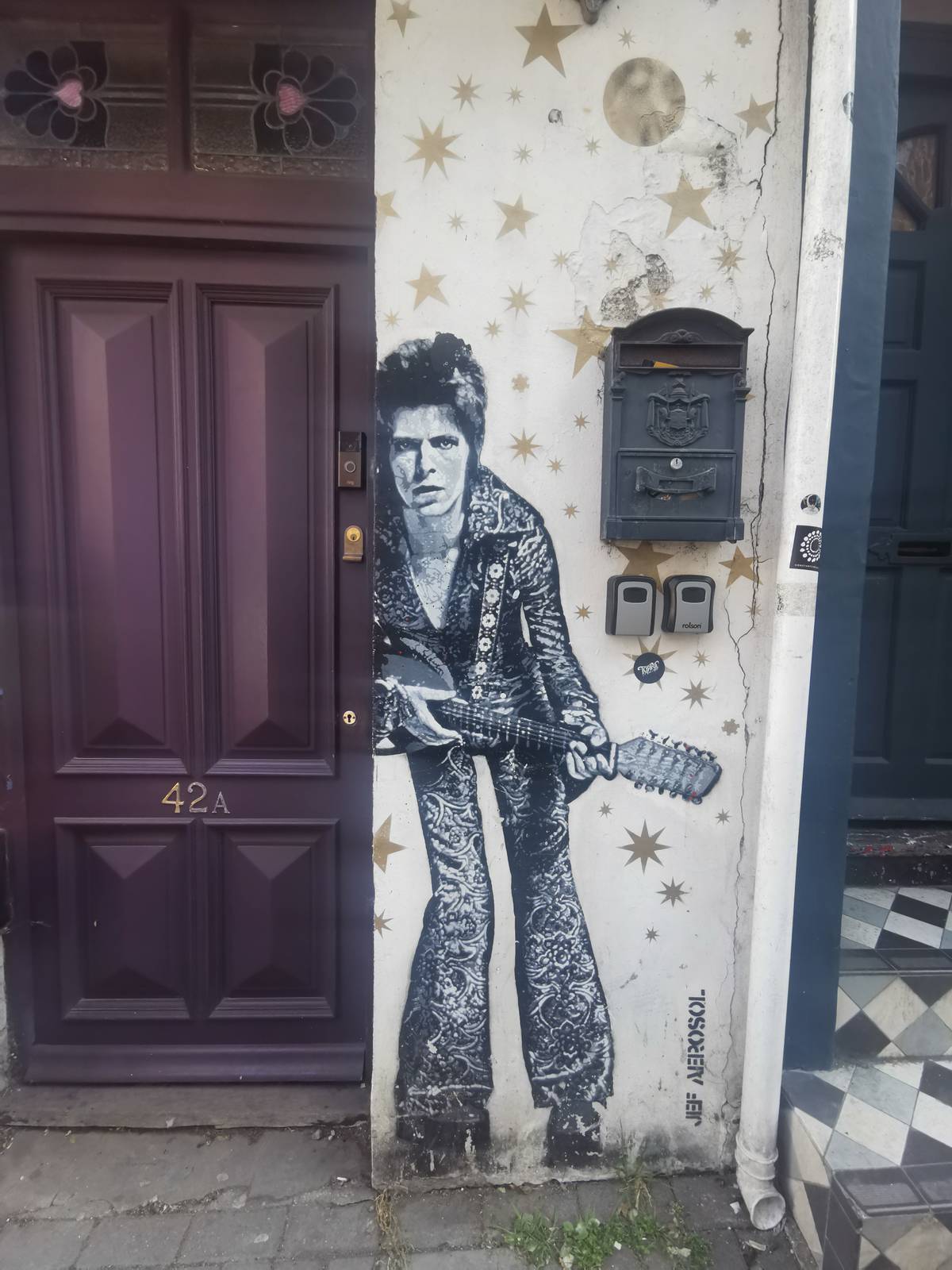 Jef aerosol&mdash;David Bowie