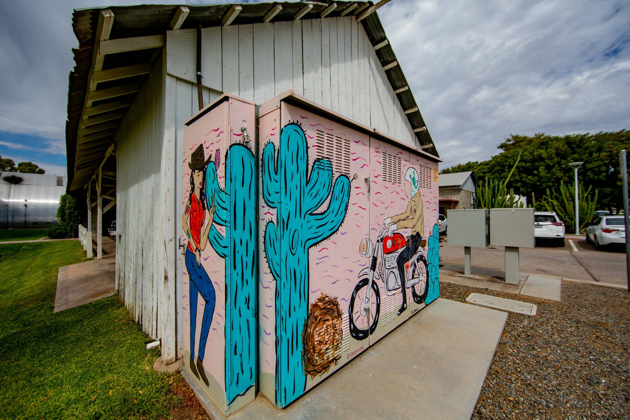 Jon Garza&mdash;Agritopia Mural