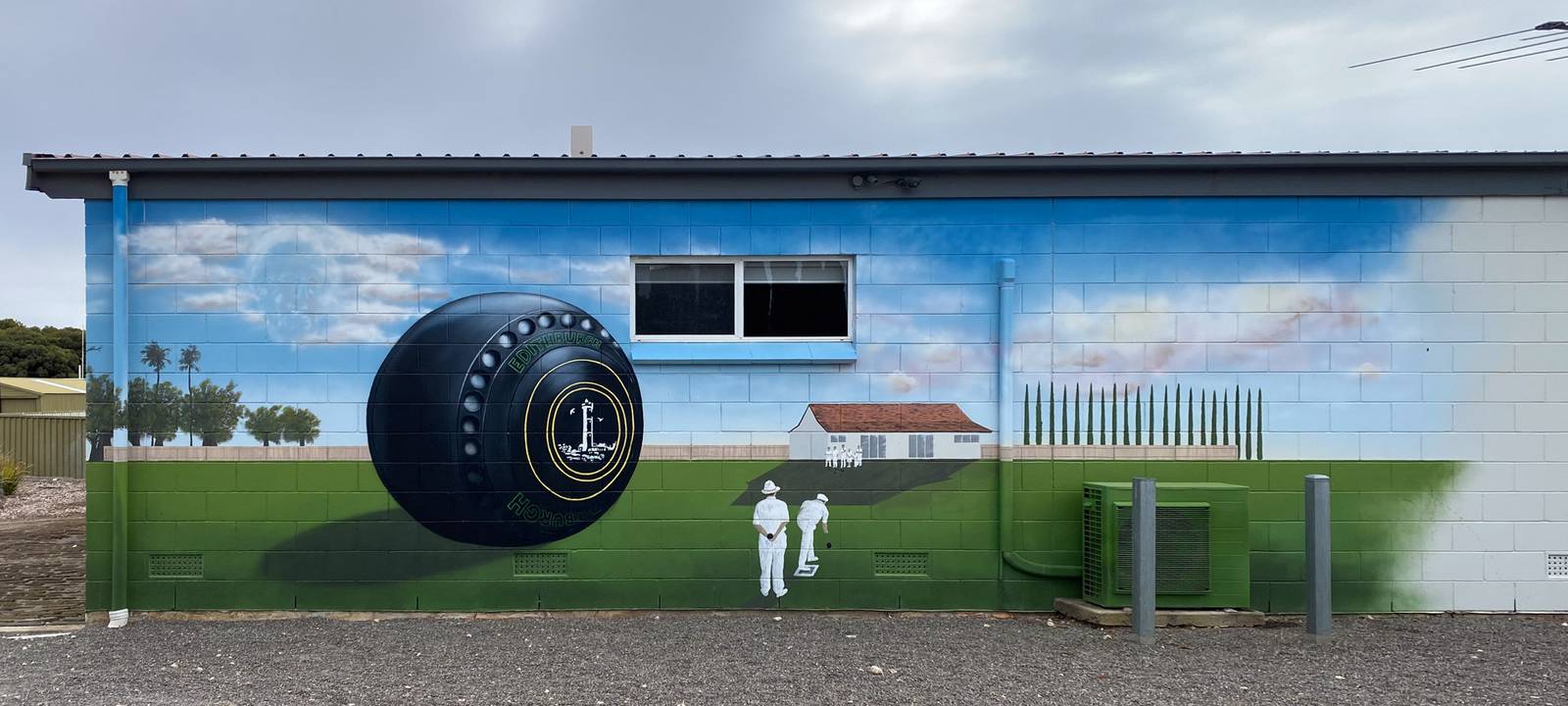 Dylan Butler, Kyle Armstrong&mdash;Edithburgh RSL & Bowling Club Mural