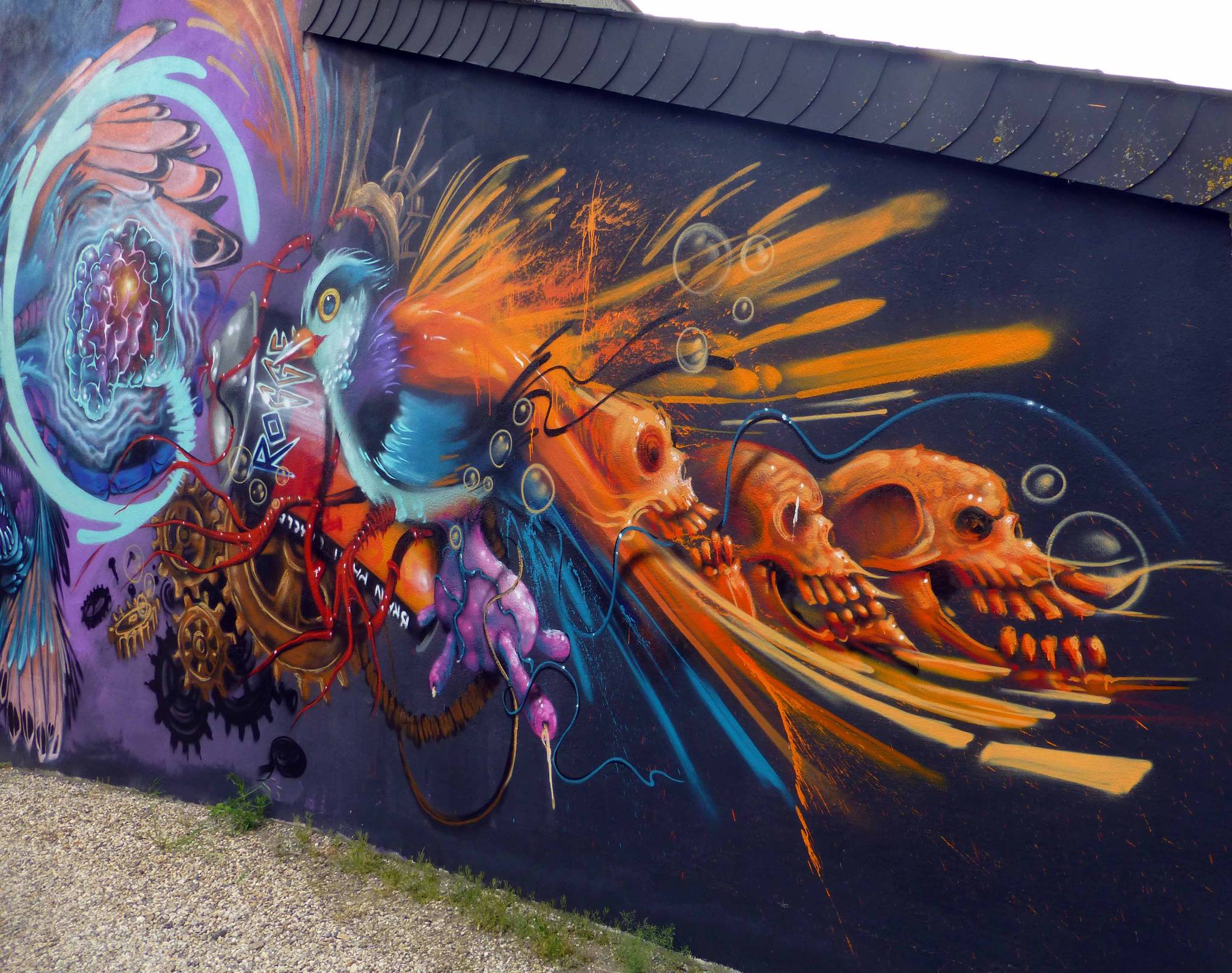 BrainPaintCircle&mdash;The Hoopoe is landed