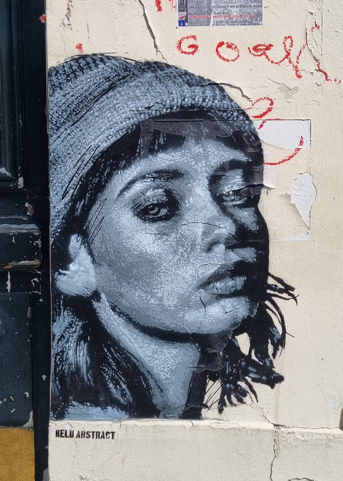 KELU ABSTRACT&mdash;La fille au bonnet