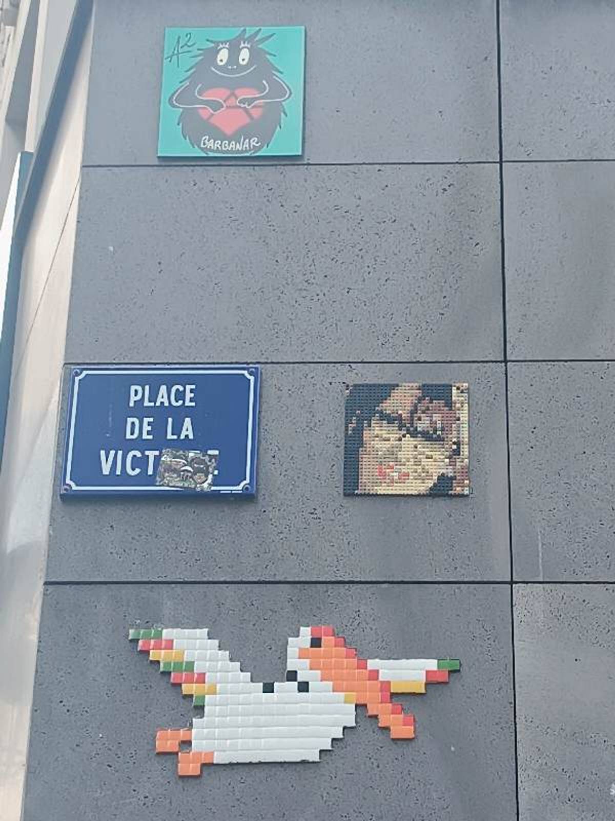 Stork&mdash;Stork mosaic