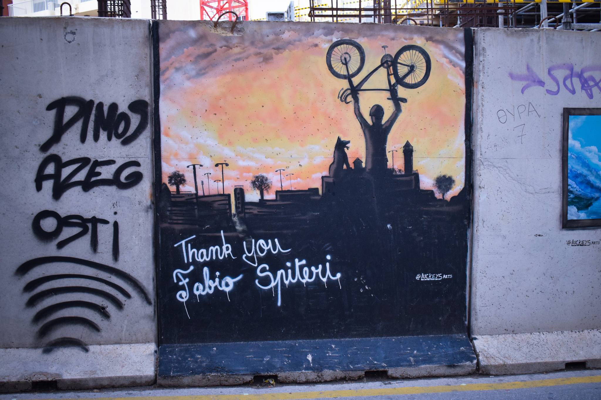 Luckeys Arts&mdash;Thank you Fabio Spiteri