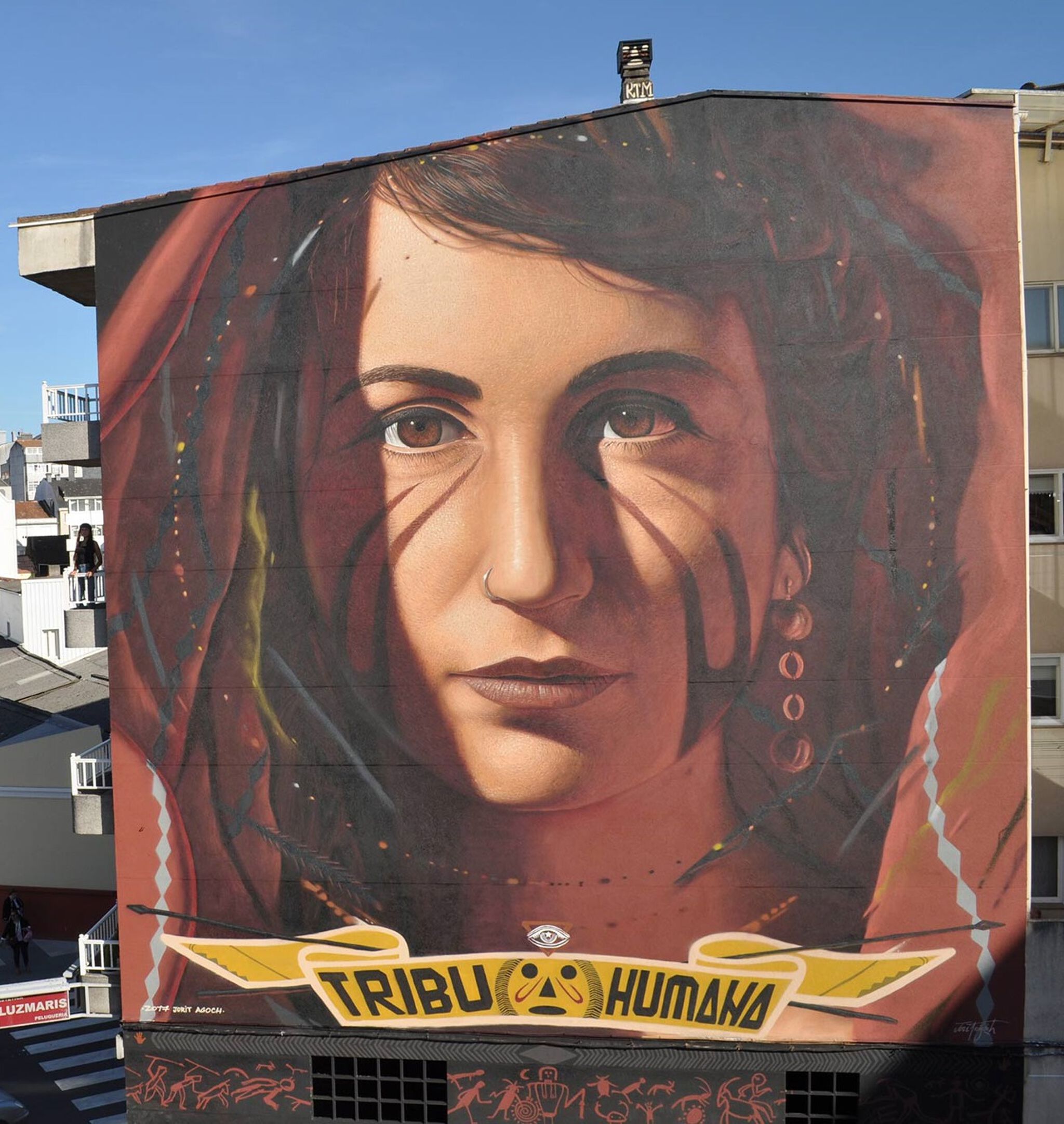 Jorit Agoch&mdash;Tribu humana