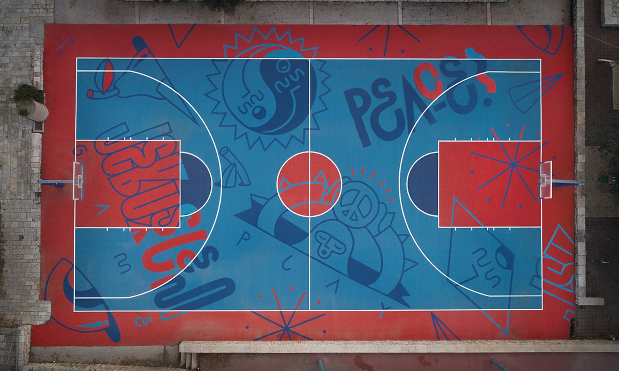 Brothers of Light&mdash;Untitled Basketball Court