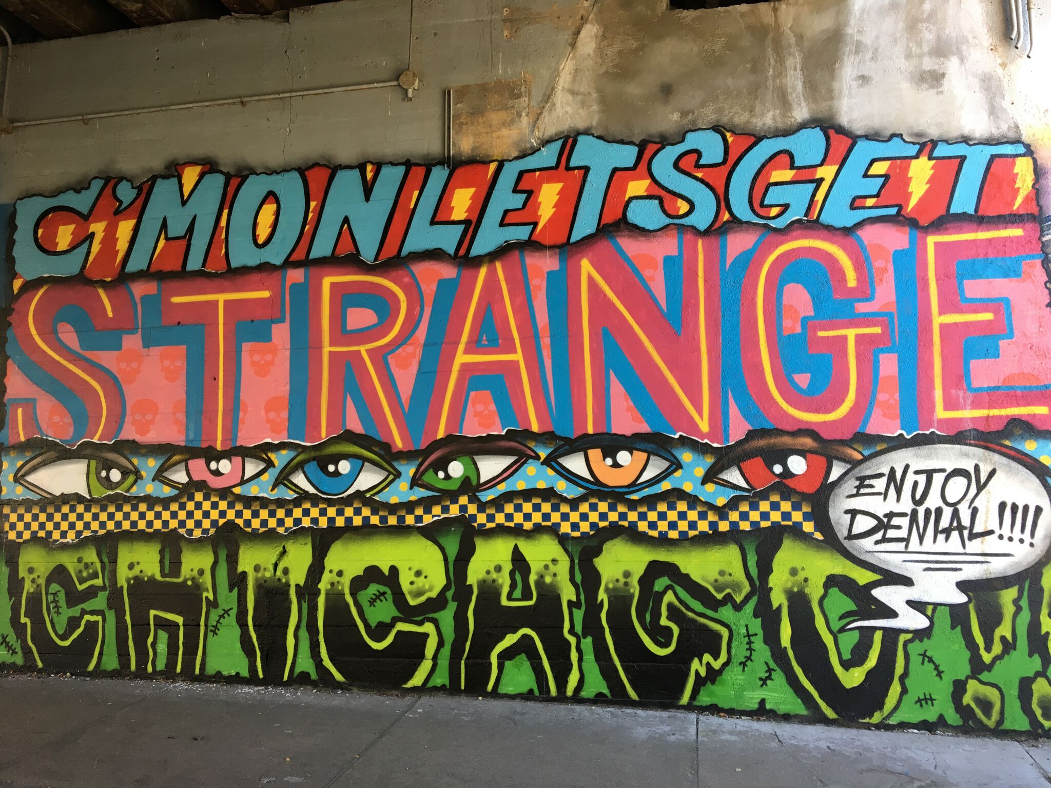 DenialArt&mdash;c'mon lets get strange chicago