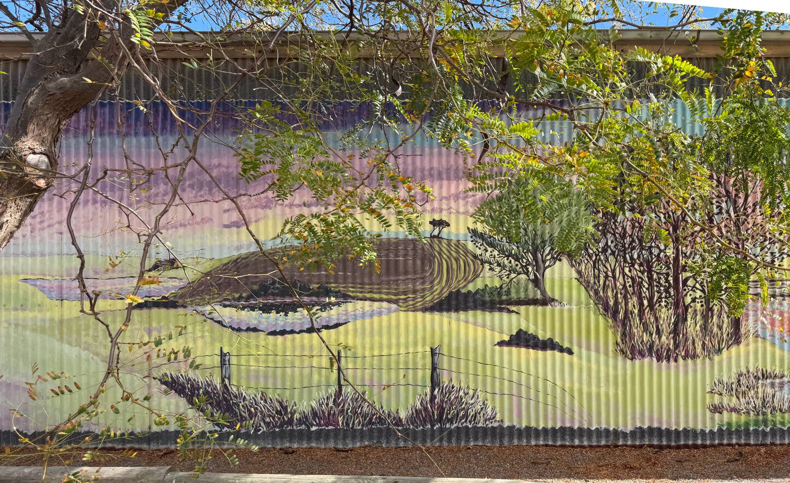Anne Harris&mdash;Centenary Garden Mural
