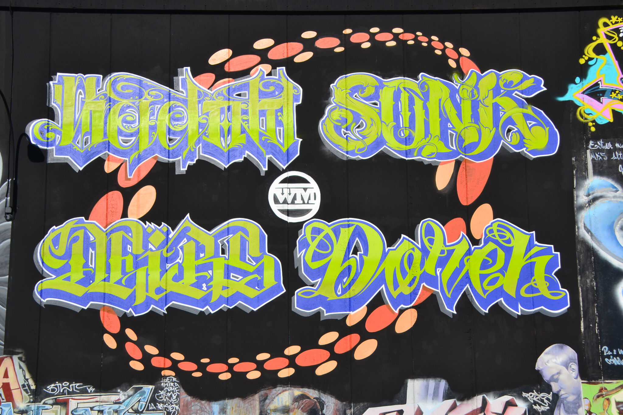 Sonk, Sadow, Dorek, Deibs, MunisCrew&mdash;WRITERS MADRID / Wall of Fame