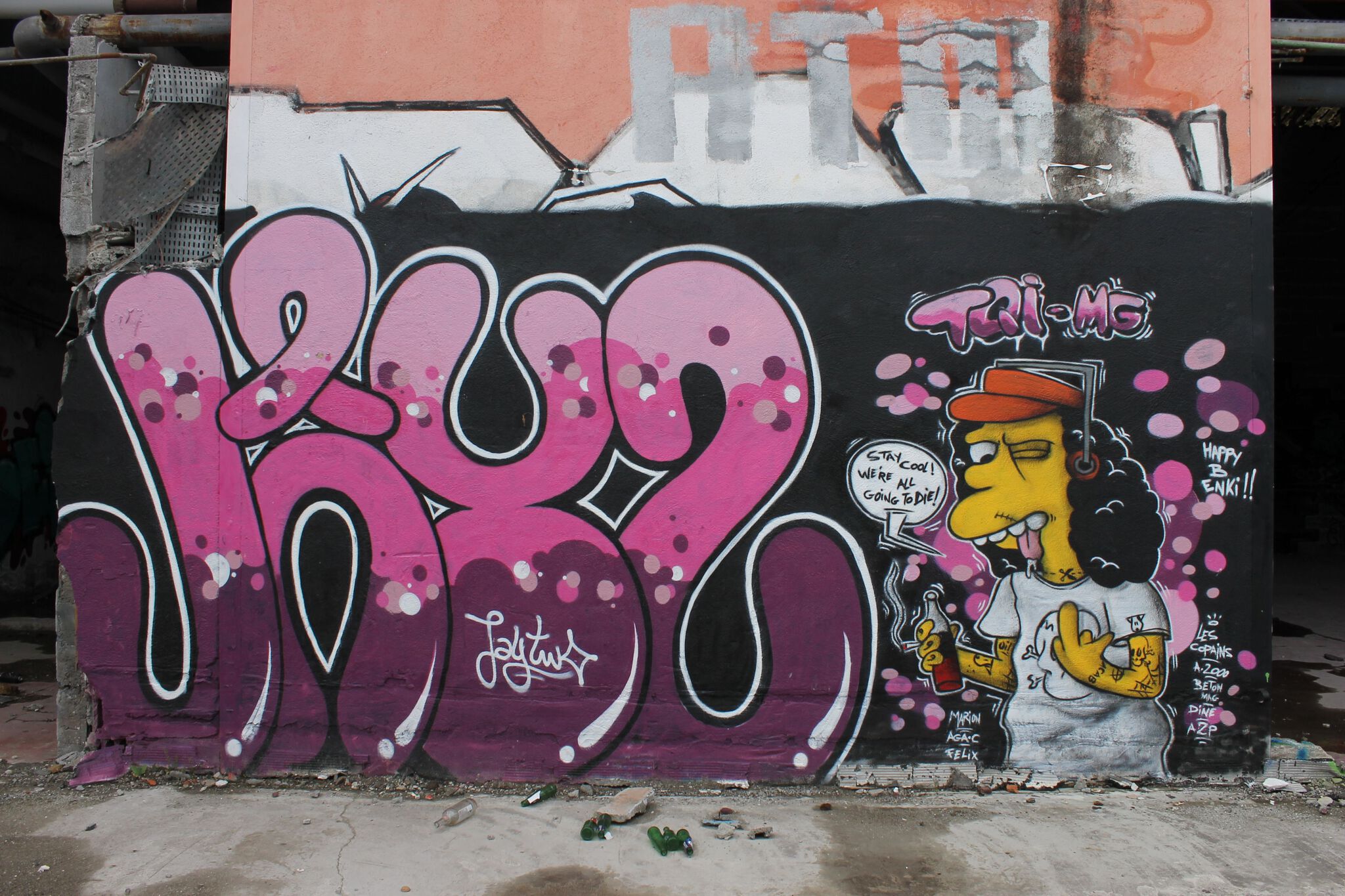 Jay2, Hopem Story, Reso, Toncé, Snake, El Moot Moot, Soone&mdash;L'Entrepôt (n'est plus visible)