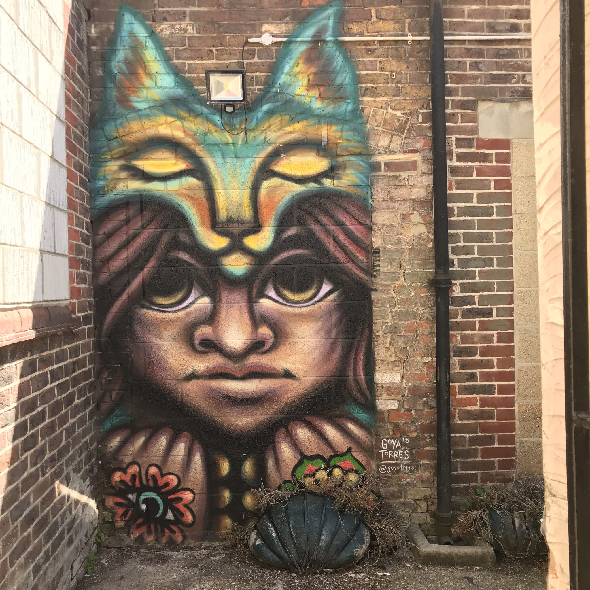 Goya Torres, Metzican&mdash;Castle Road Street Art Gallery