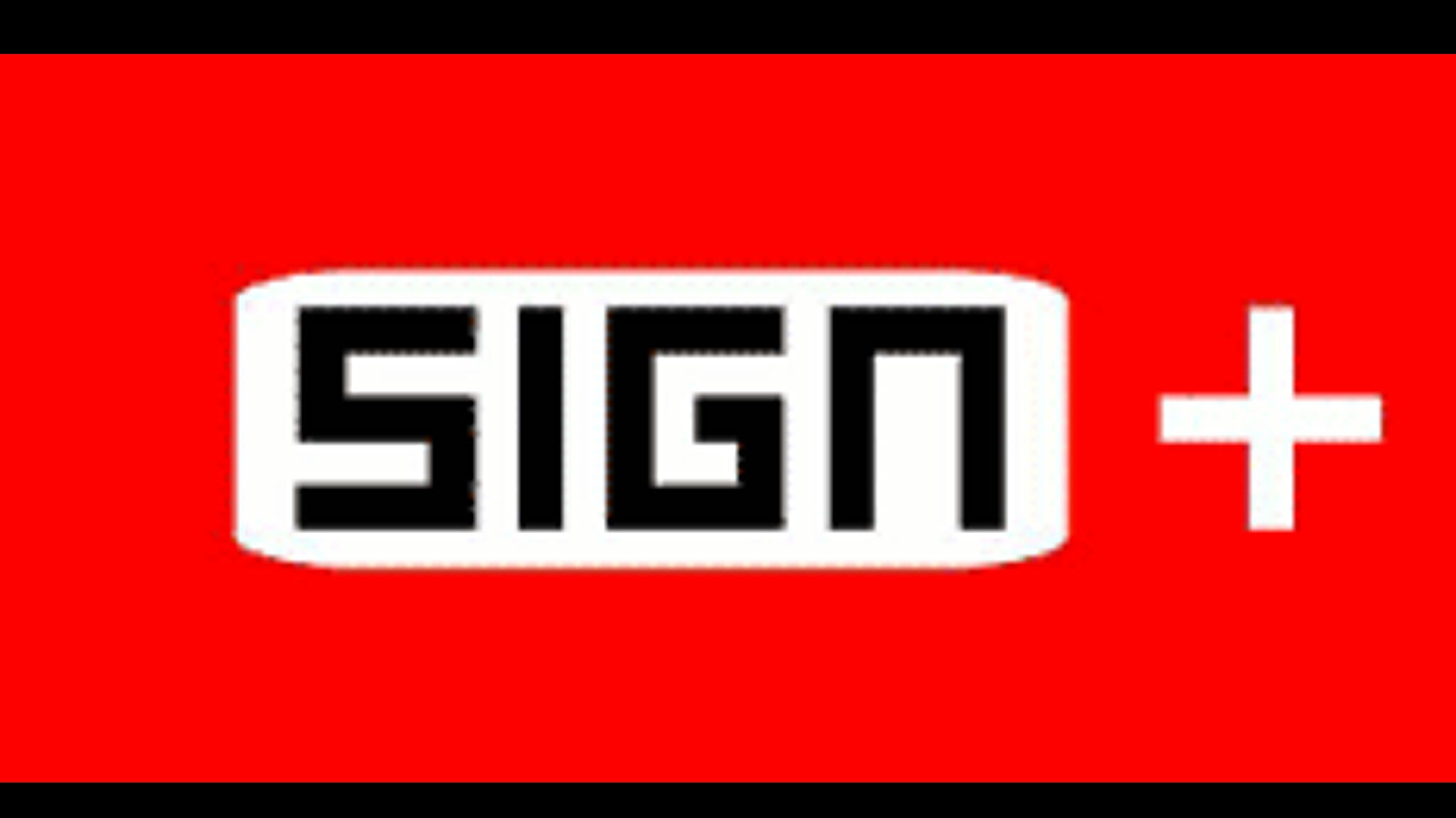 &mdash;Sign