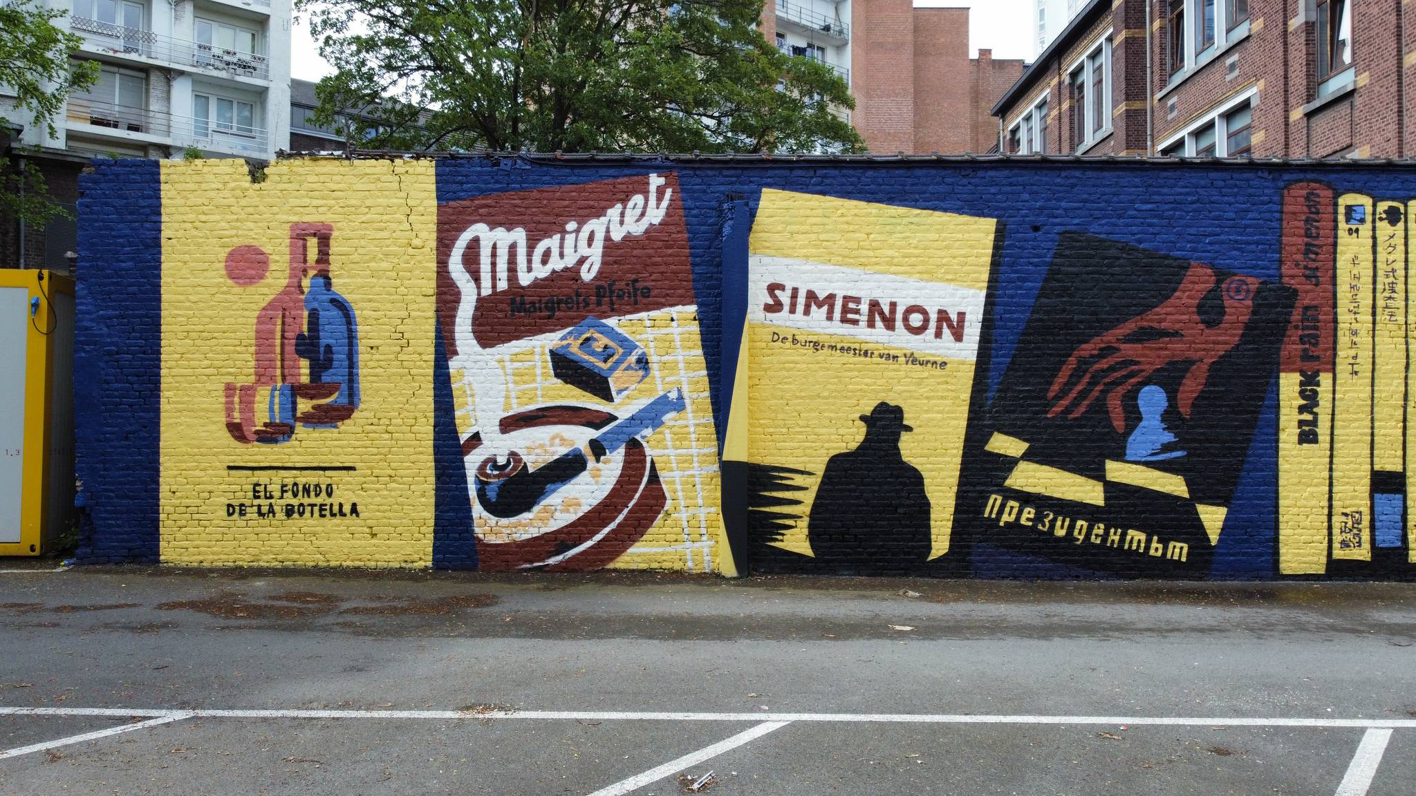 Michaël Nicolaï, olivier hoffait, Soke la cabane&mdash;Hommage à Simenon