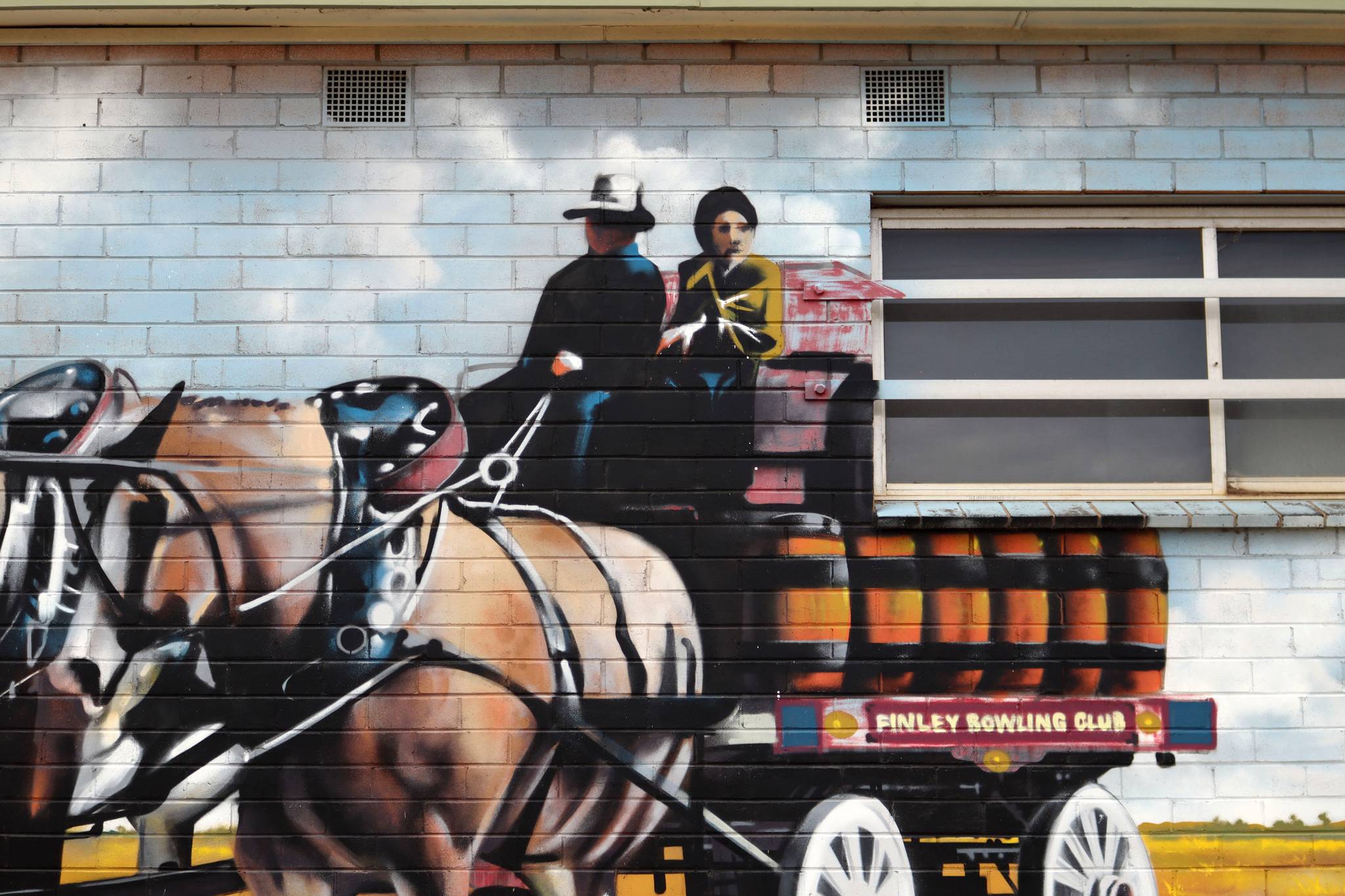 Heesco, Damien_Mitchell&mdash;Clydesdale Horses
