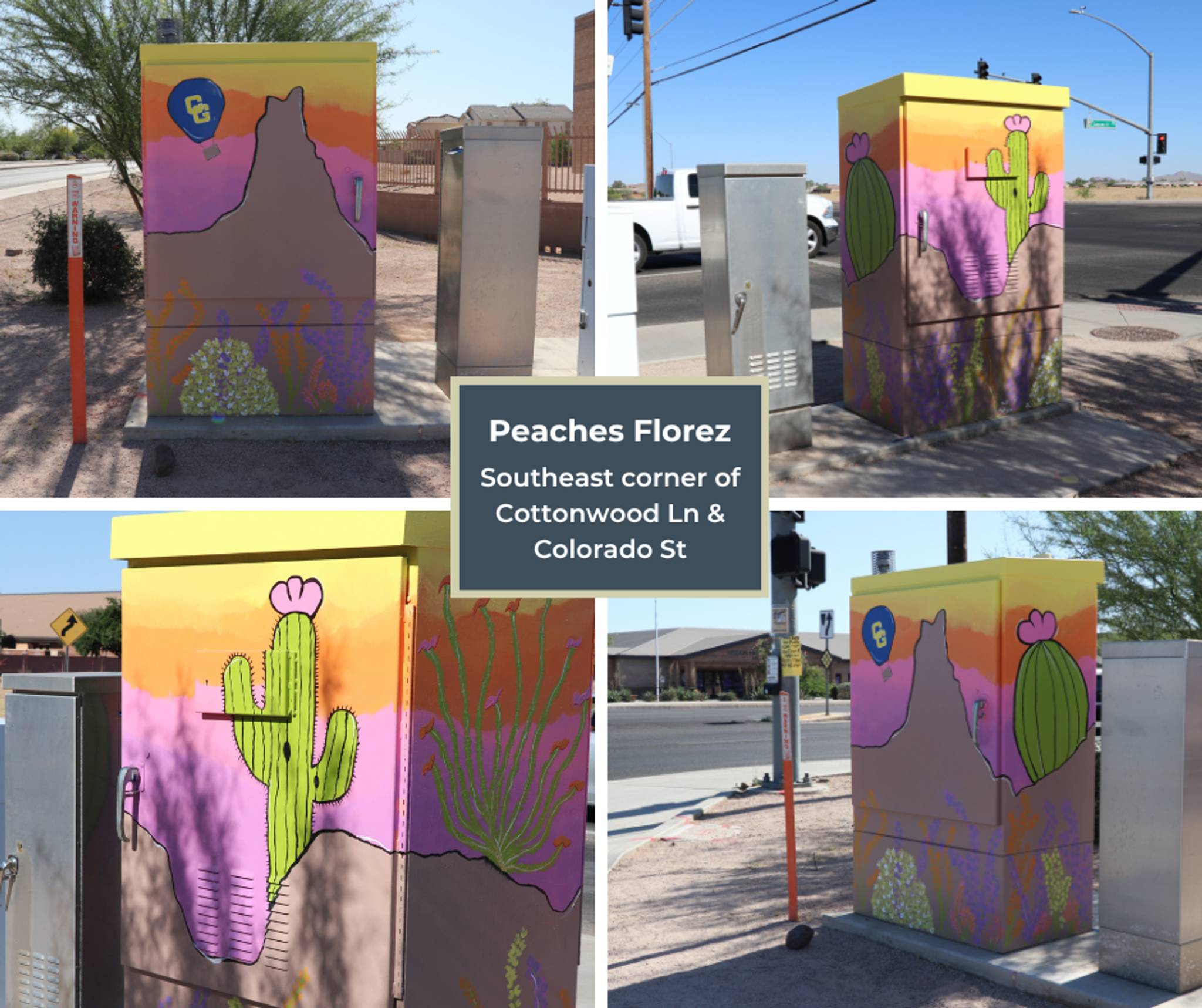 Peaches Florez&mdash;Utility Box Art