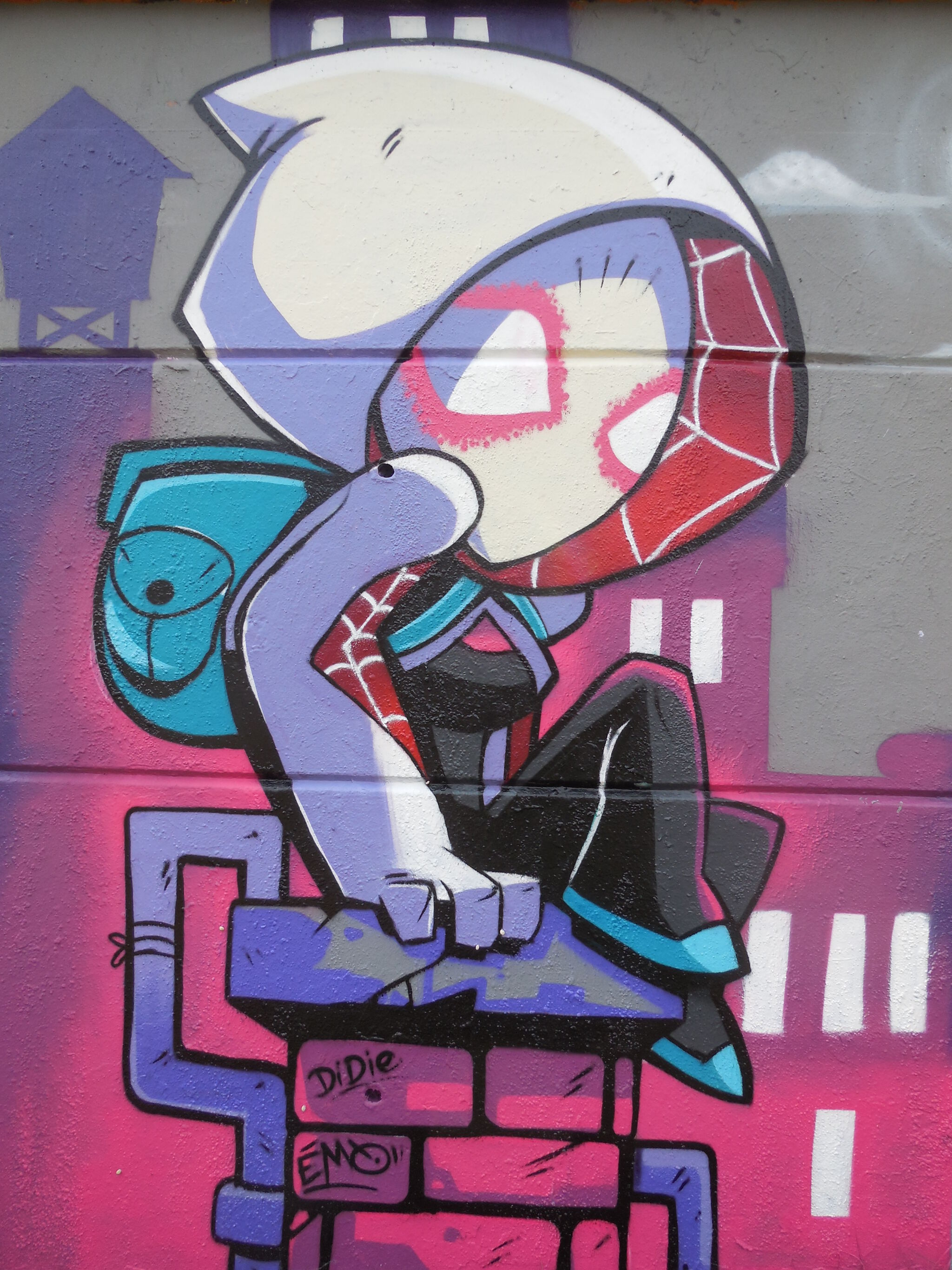 &mdash;Spider-Gwen (n'est plus visible)